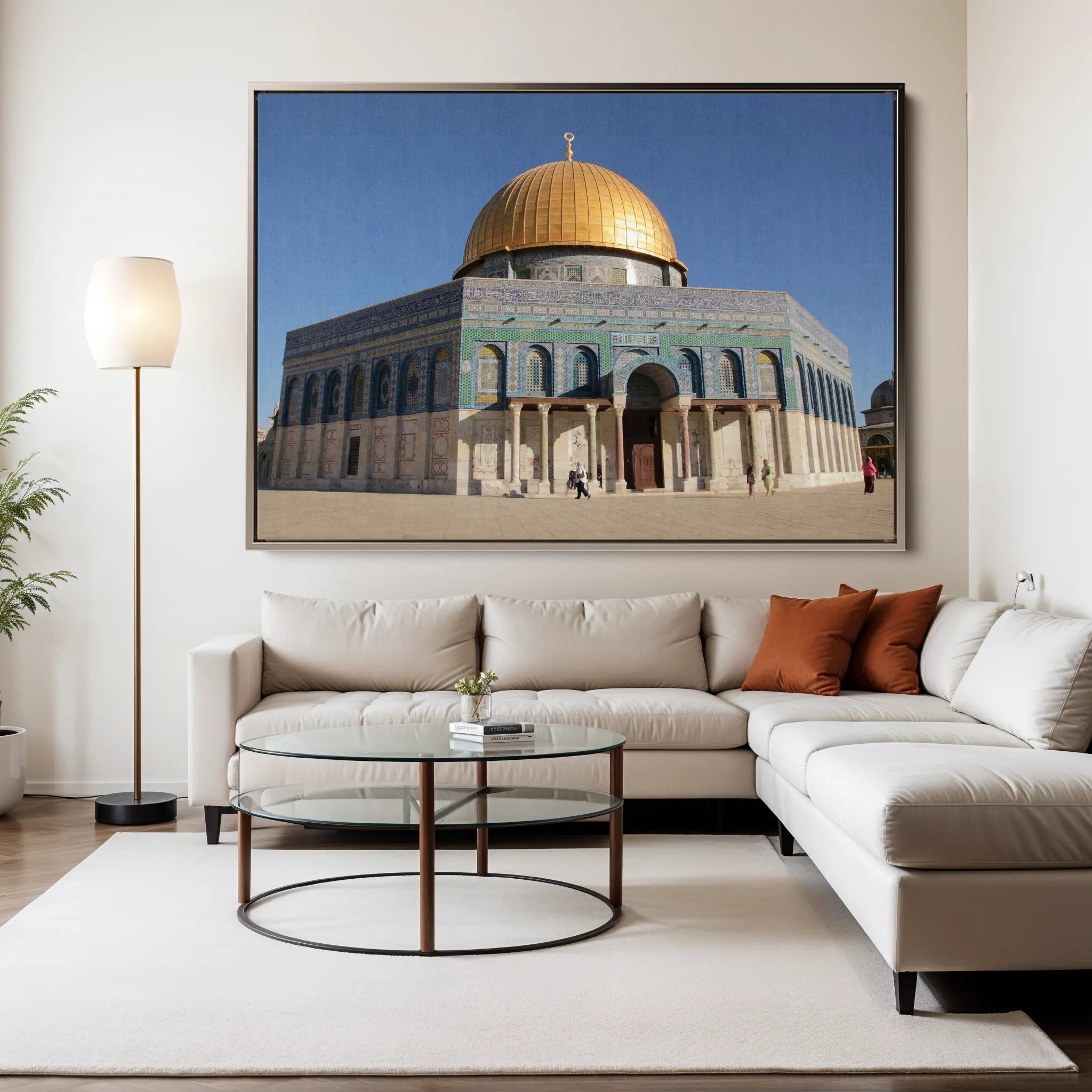 Palestine Canvas Wall Art WAD003-PL 90 x 60 cm / Stretched on hidden frame