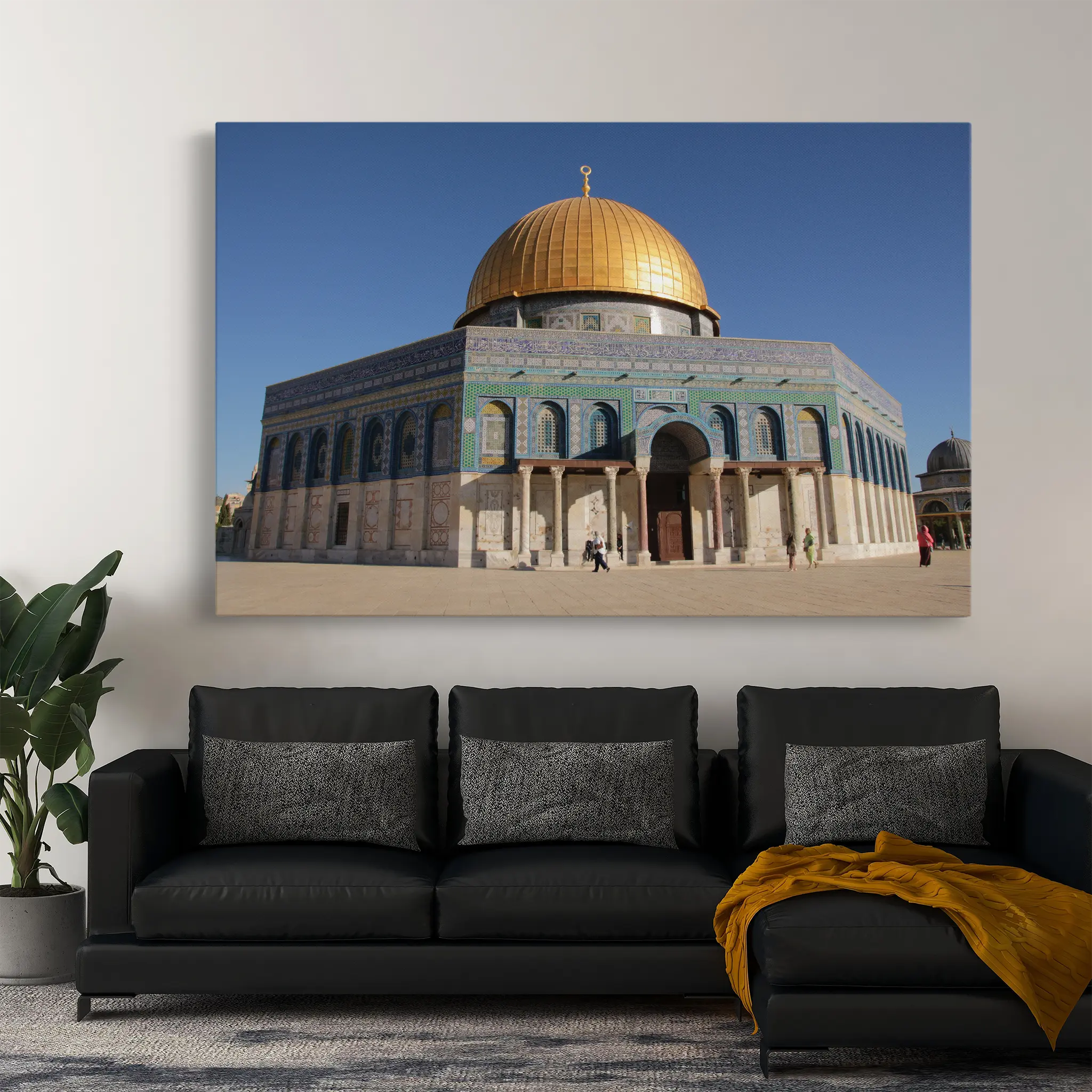 Palestine Canvas Wall Art WAD003-PL 90 x 60 cm / Stretched on hidden frame