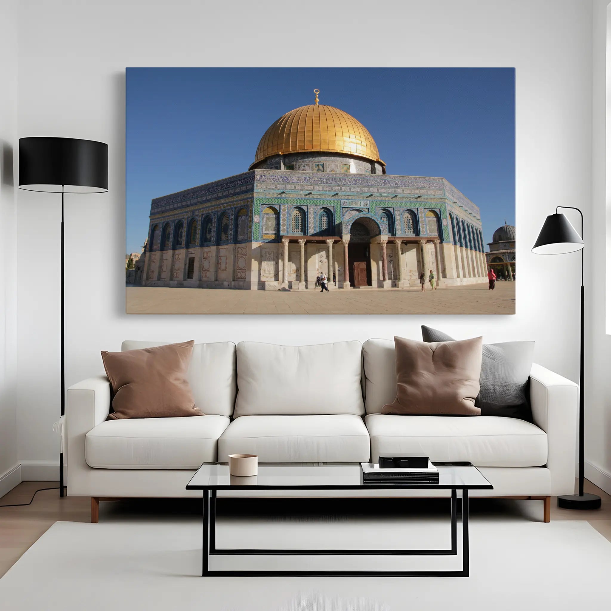 Palestine Canvas Wall Art WAD003-PL 90 x 60 cm / Stretched on hidden frame