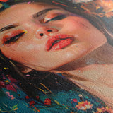 Portrait 003 Canvas Art 90 x 60 cm / Stretched on hidden frame
