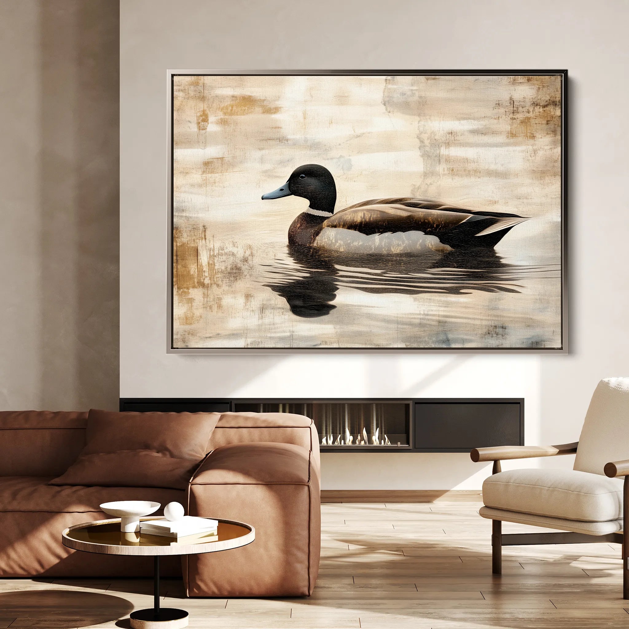Animals Canvas Wall Art WAD004-AN 90 x 60 cm / Stretched on hidden frame