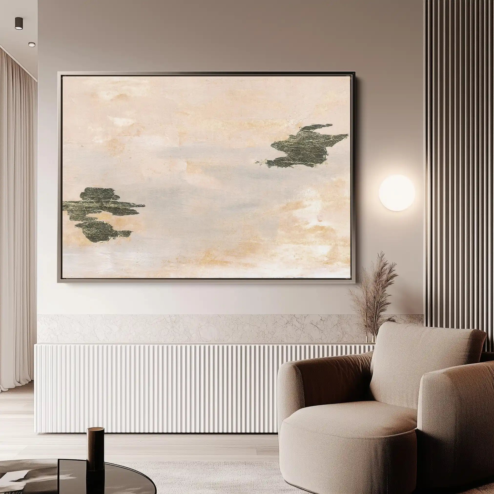 Abstract 004 Canvas Art 60 x 40 cm / Stretched on hidden frame