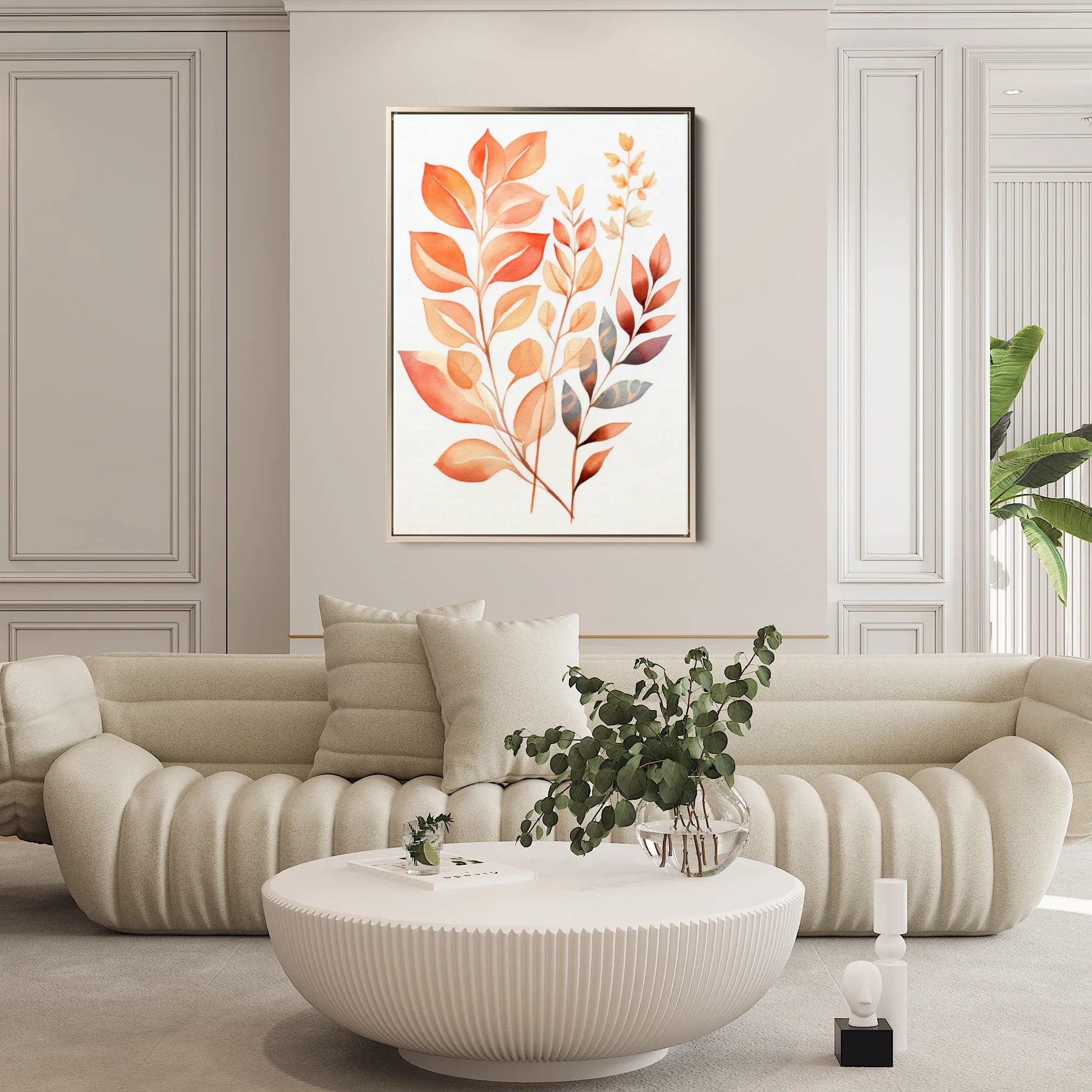 Boho Canvas Wall Art WAD004-BH 90 x 60 cm / Stretched on hidden frame