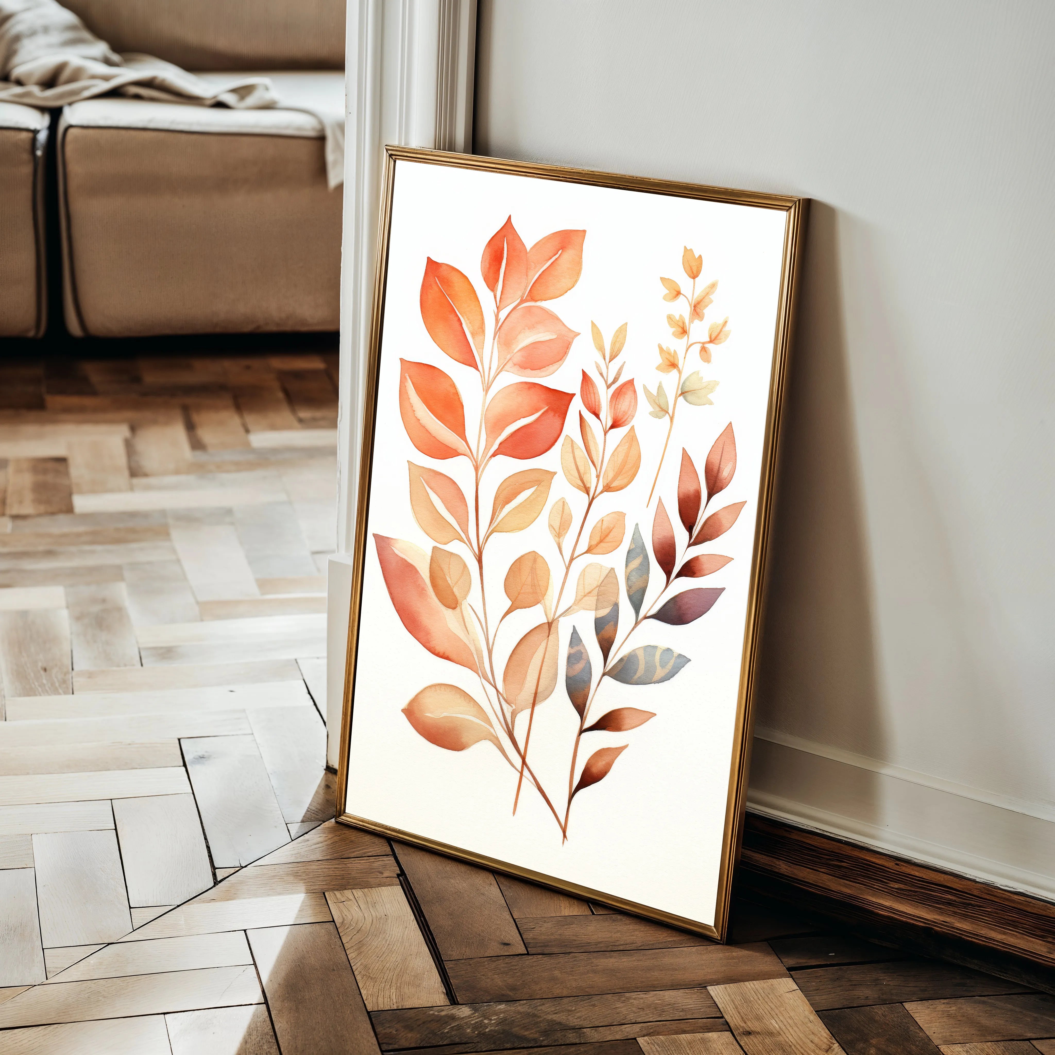 Boho Canvas Wall Art WAD004-BH 90 x 60 cm / Stretched on hidden frame