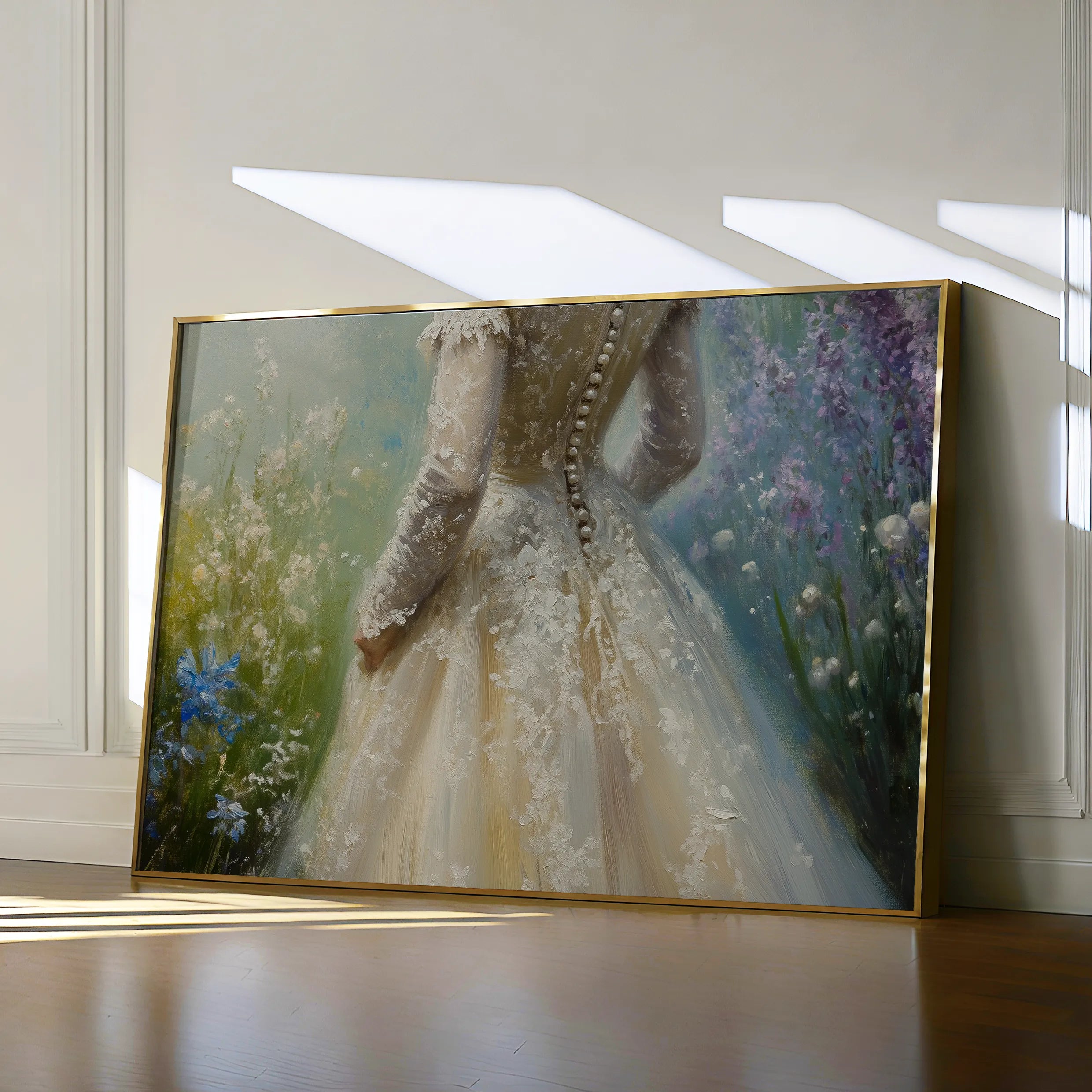 Classic Canvas Wall Art WAD004-CL 90 x 60 cm / Stretched on hidden frame