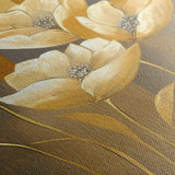 Floral Canvas Wall Art WAD004-F 90 x 60 cm / Stretched on hidden frame