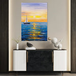 Landscape 004 Canvas Art 90 x 60 cm / Stretched on hidden frame