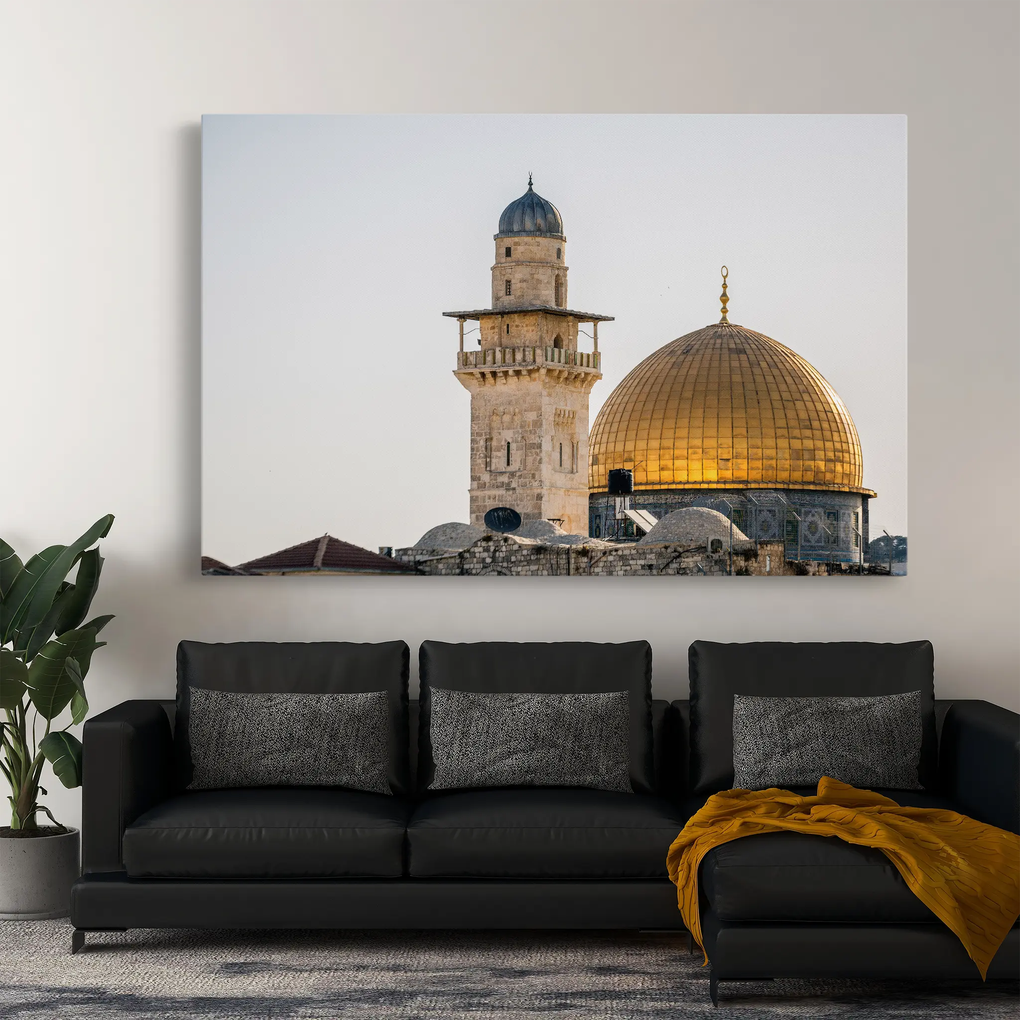 Palestine Canvas Wall Art WAD004-PL 90 x 60 cm / Stretched on hidden frame