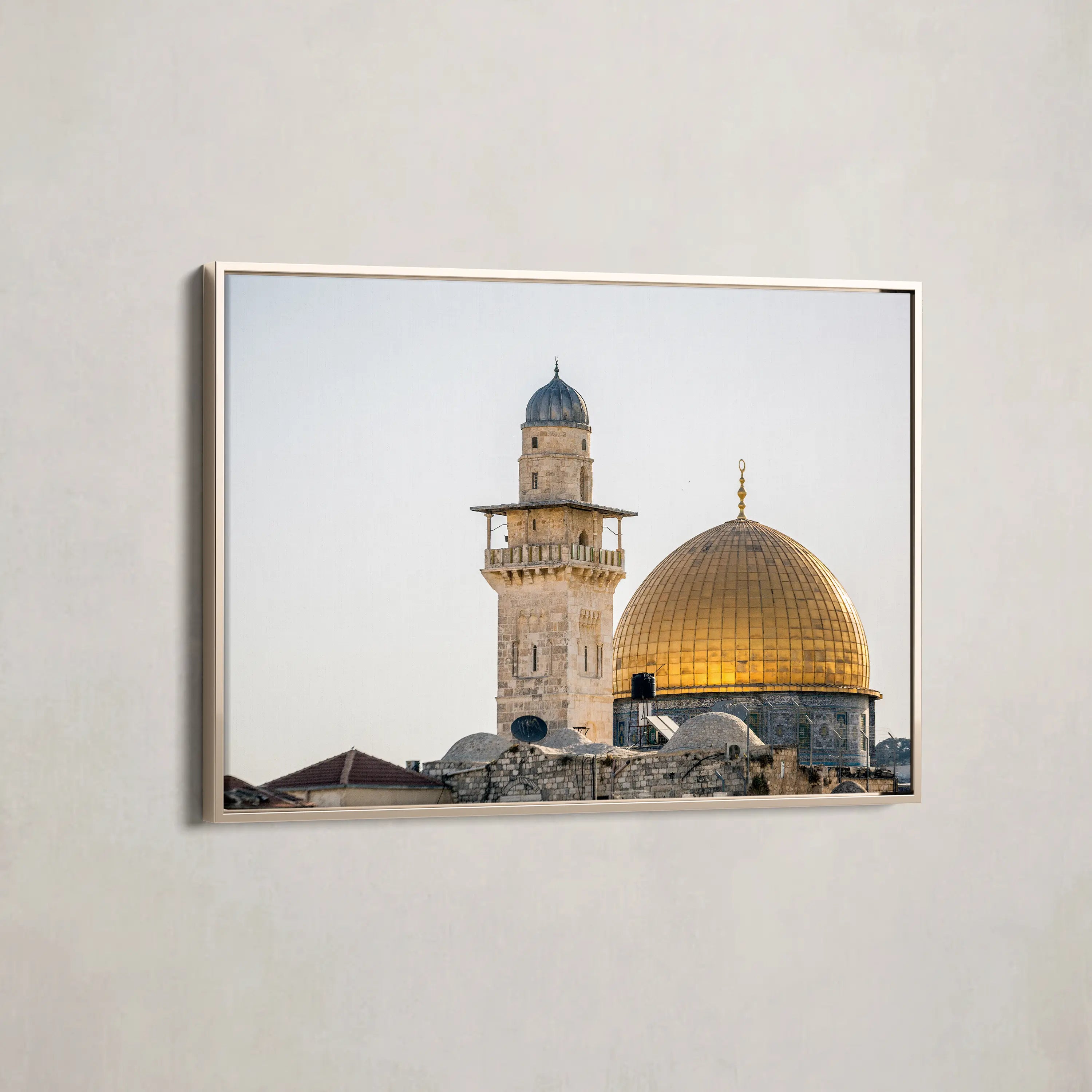 Palestine Canvas Wall Art WAD004-PL 90 x 60 cm / Stretched on hidden frame