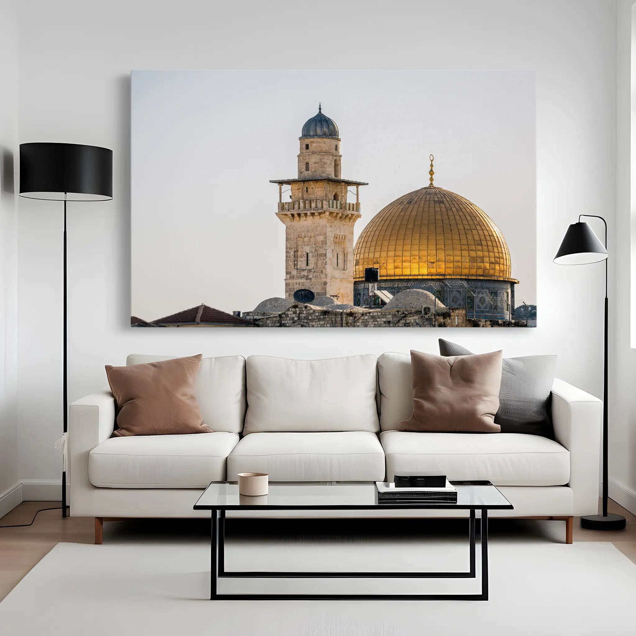 Palestine Canvas Wall Art WAD004-PL 90 x 60 cm / Stretched on hidden frame