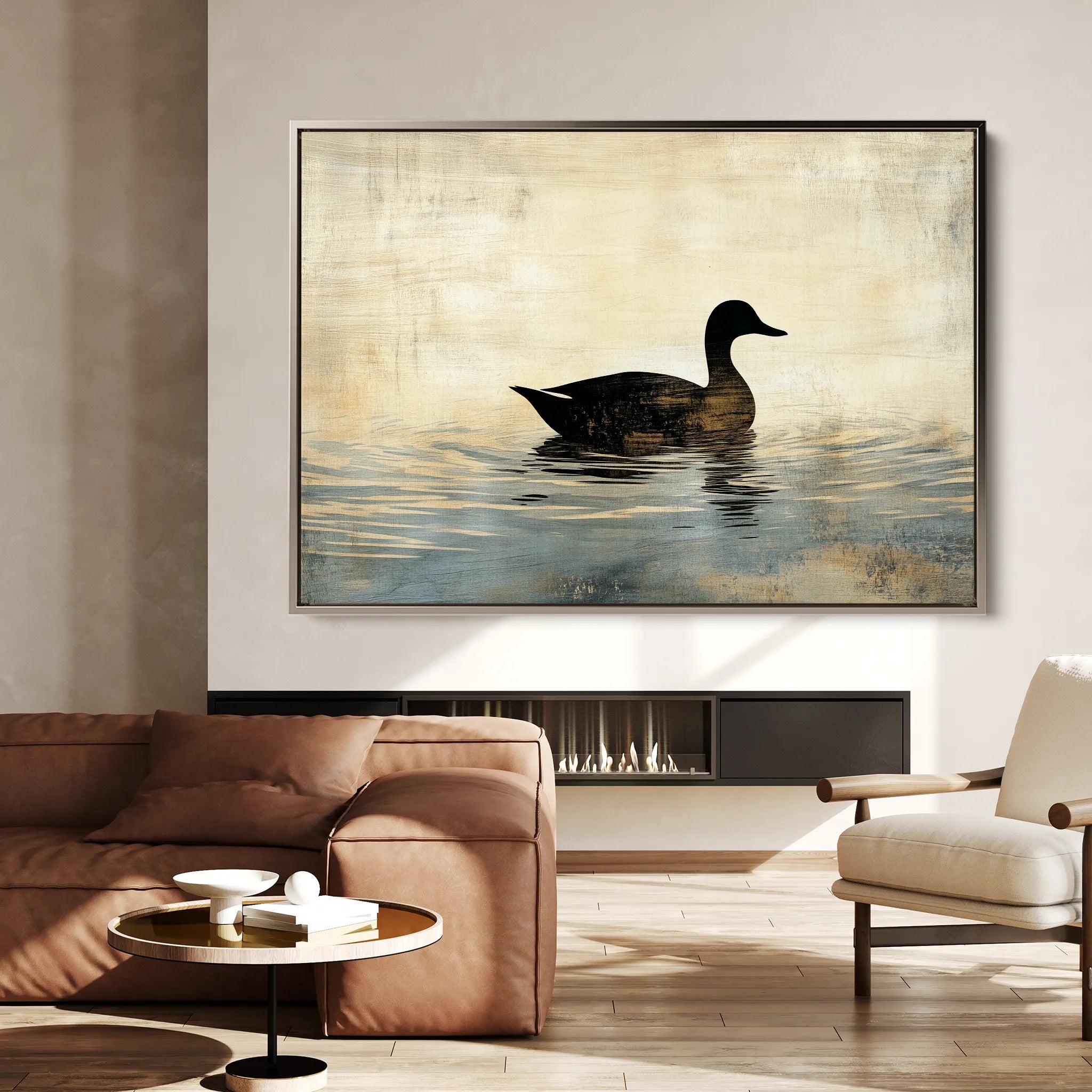 Animals Canvas Wall Art WAD005-AN 90 x 60 cm / Stretched on hidden frame