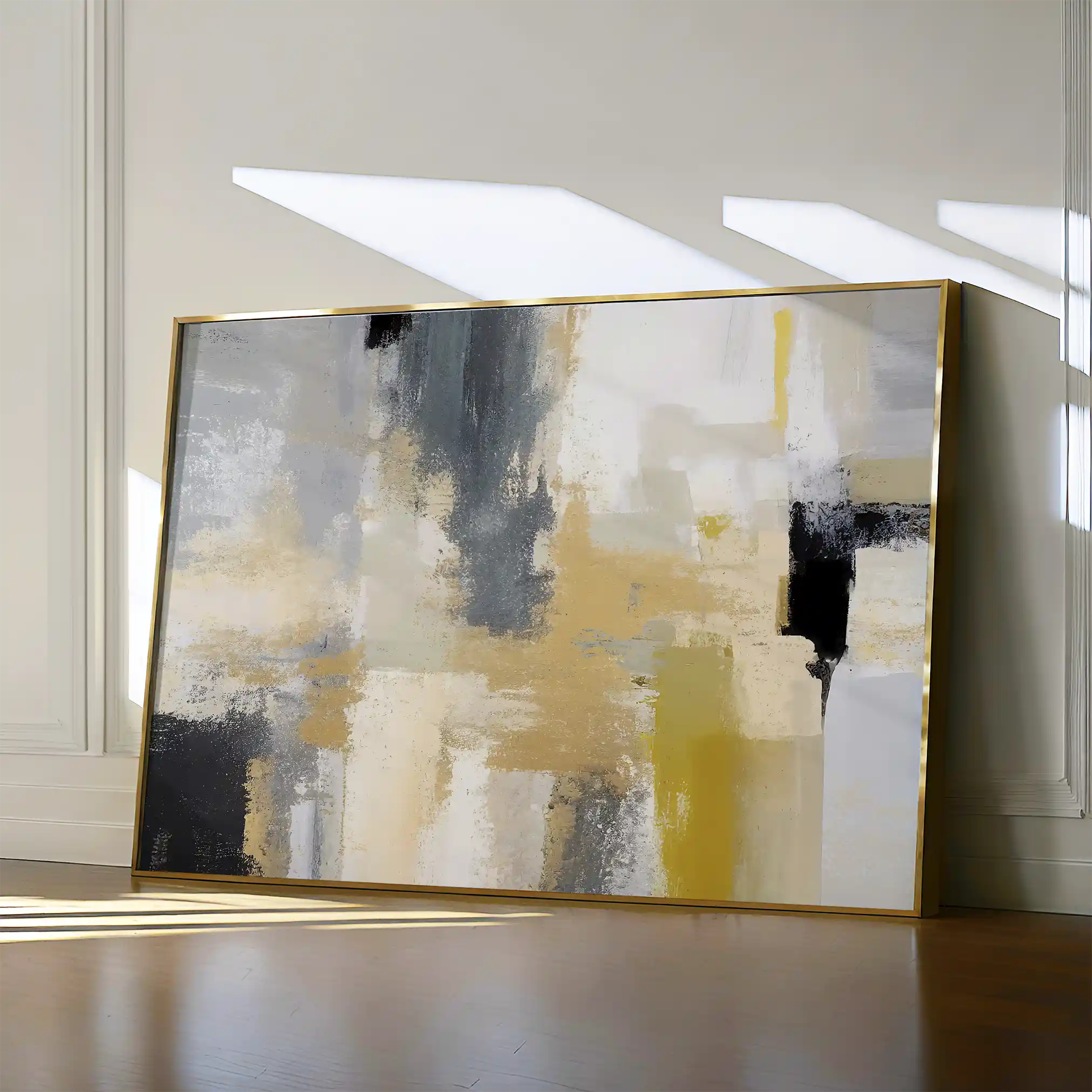 Abstract Canvas Wall Art WAD005-A 90 x 60 cm / Stretched on hidden frame