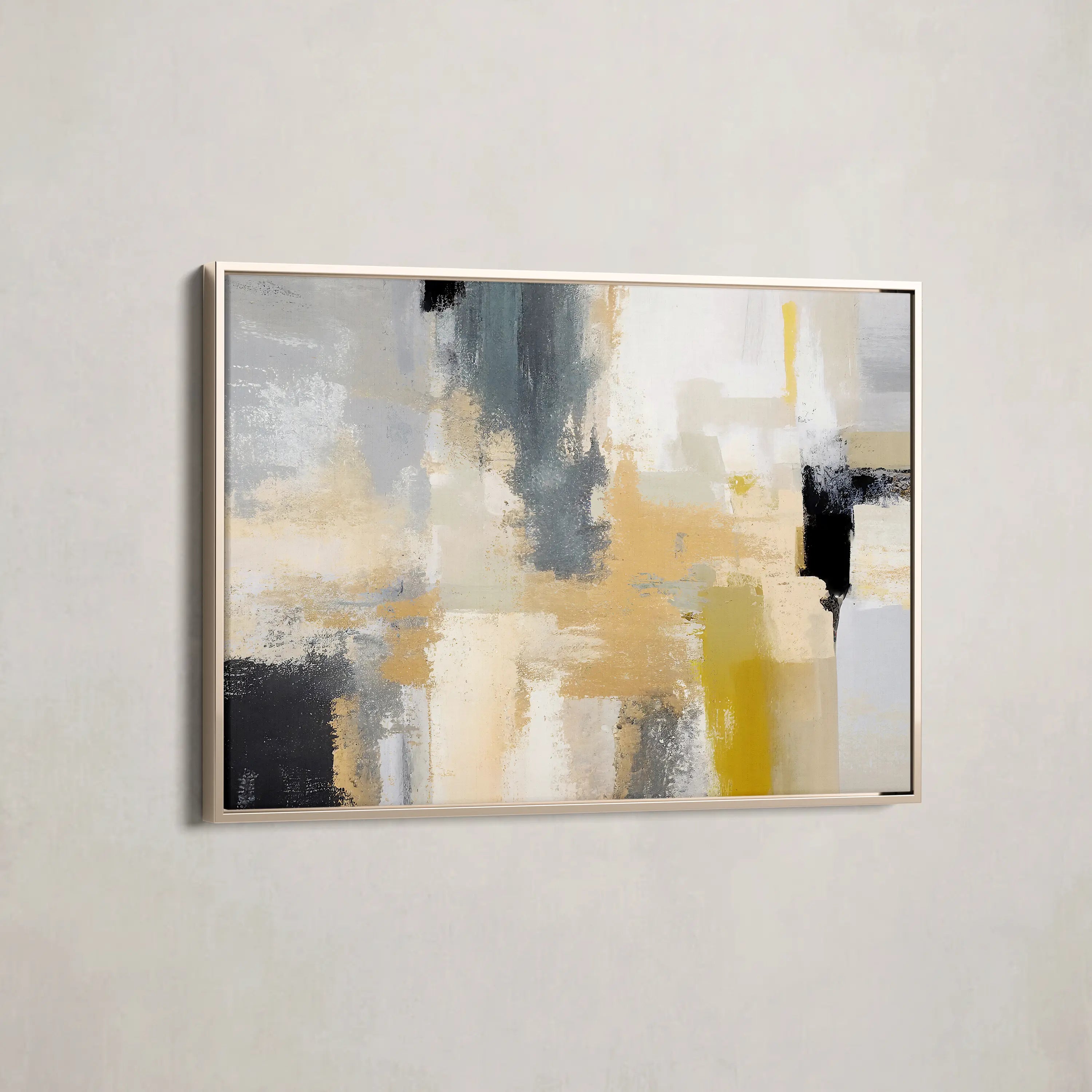 Abstract Canvas Wall Art WAD005-A 90 x 60 cm / Stretched on hidden frame