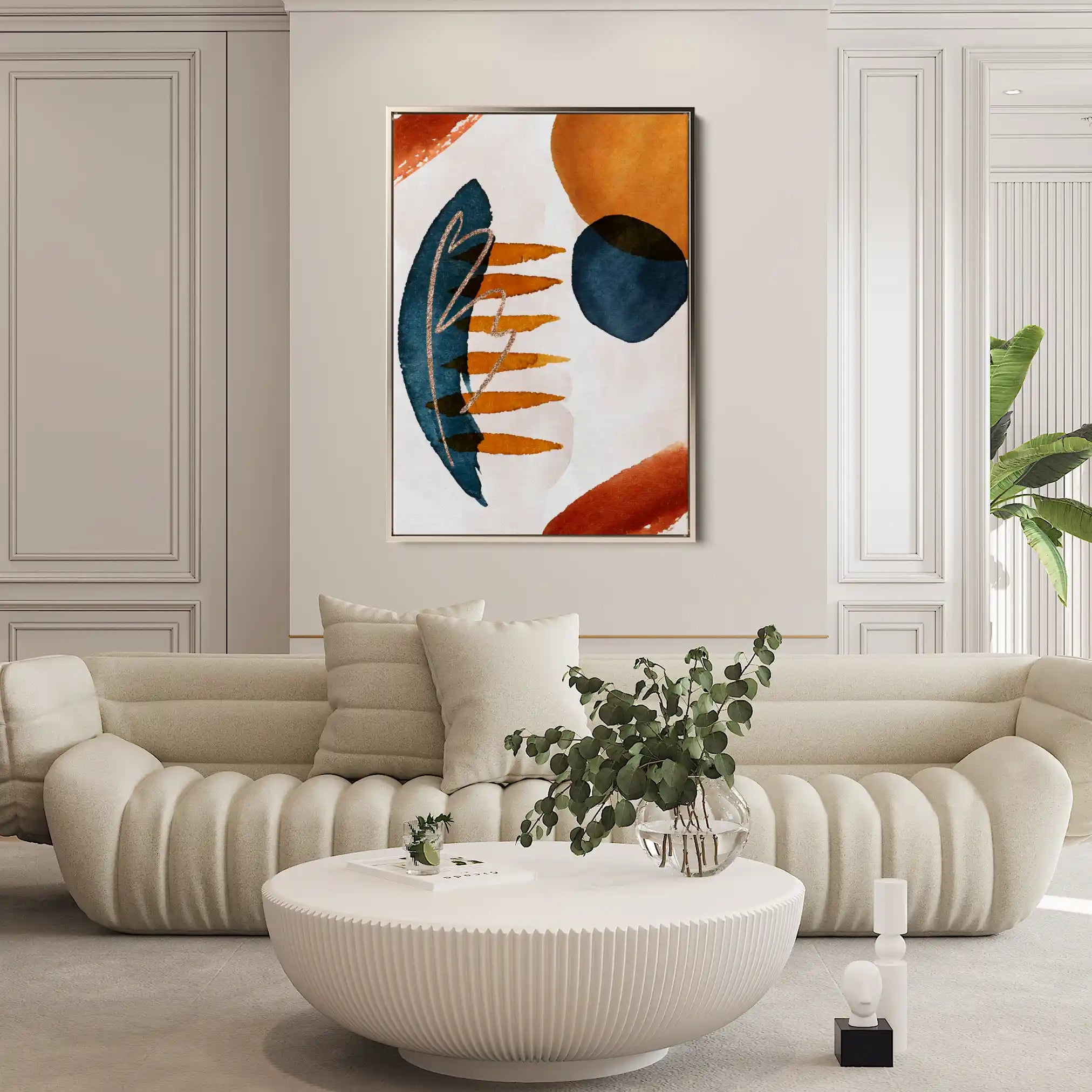 Boho 005 Canvas Art 90 x 60 cm / Stretched on hidden frame