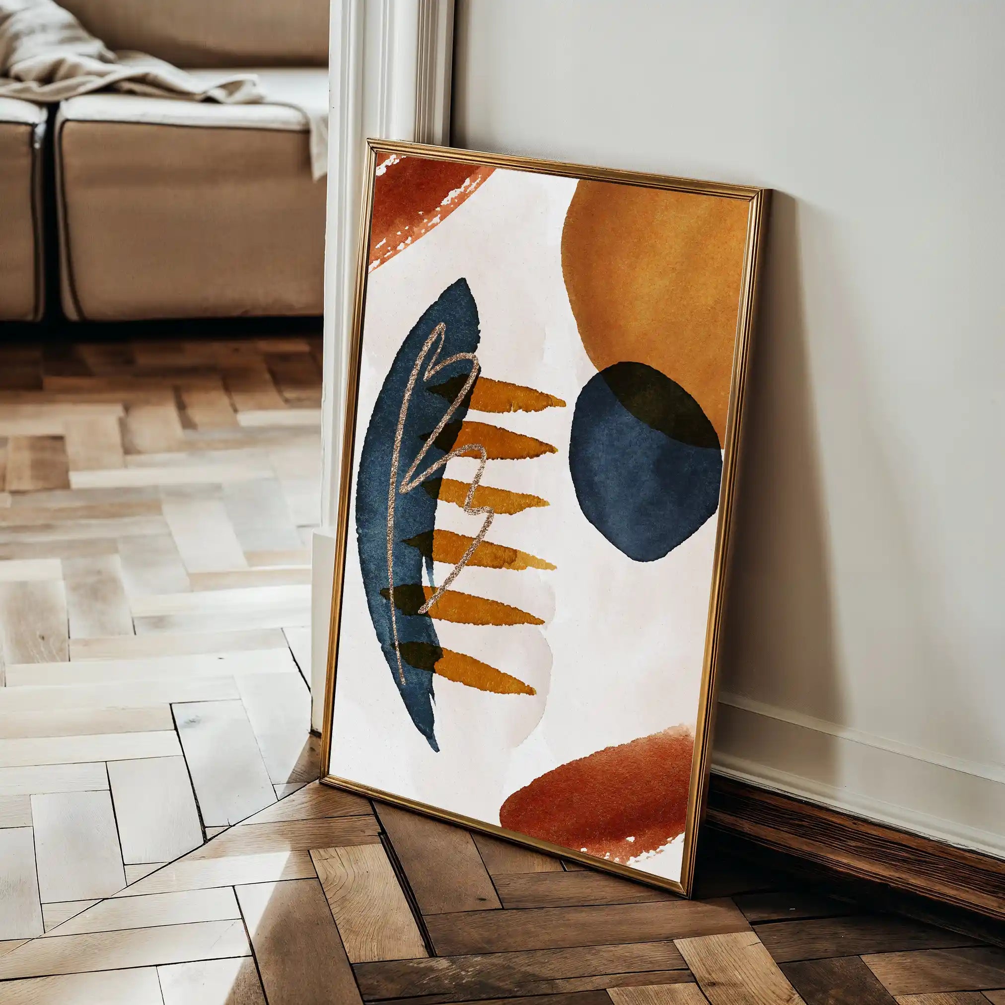 Boho 005 Canvas Art 90 x 60 cm / Stretched on hidden frame