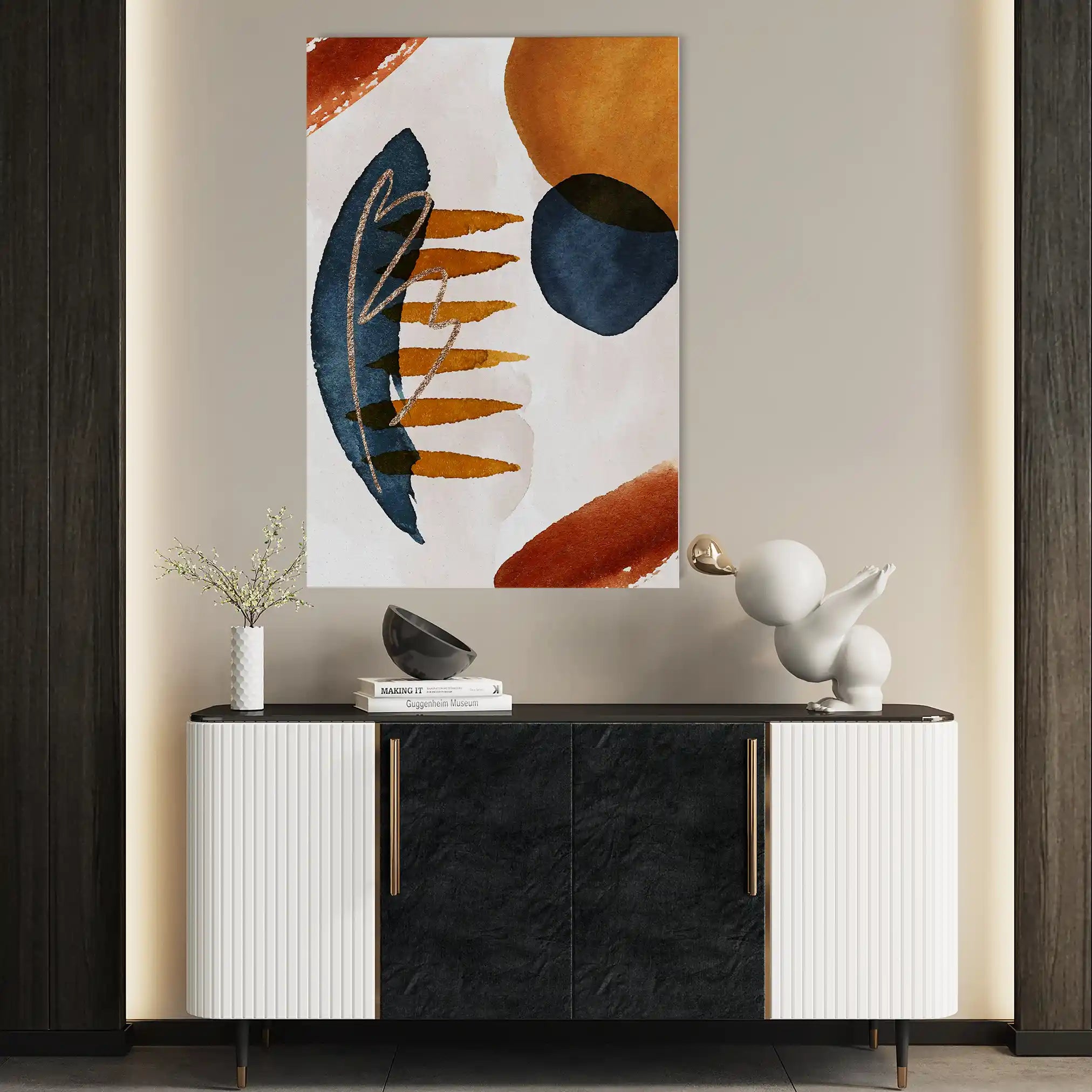 Boho 005 Canvas Art 90 x 60 cm / Stretched on hidden frame