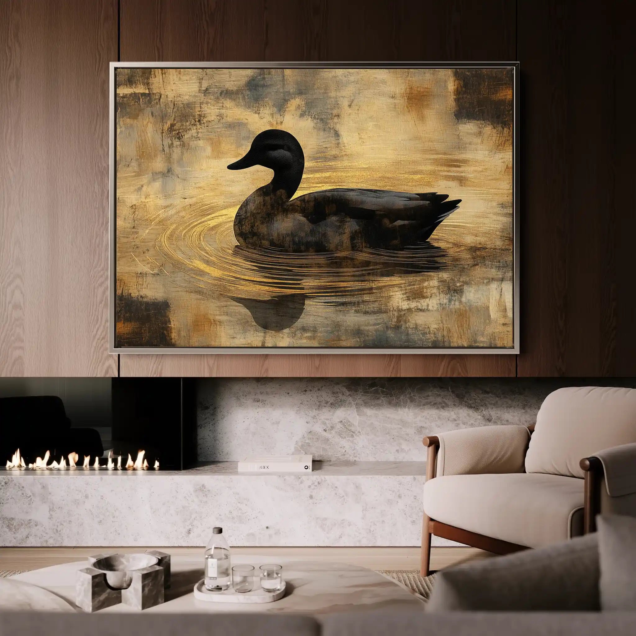 Animals 006 Canvas Art 90 x 60 cm / Stretched on hidden frame