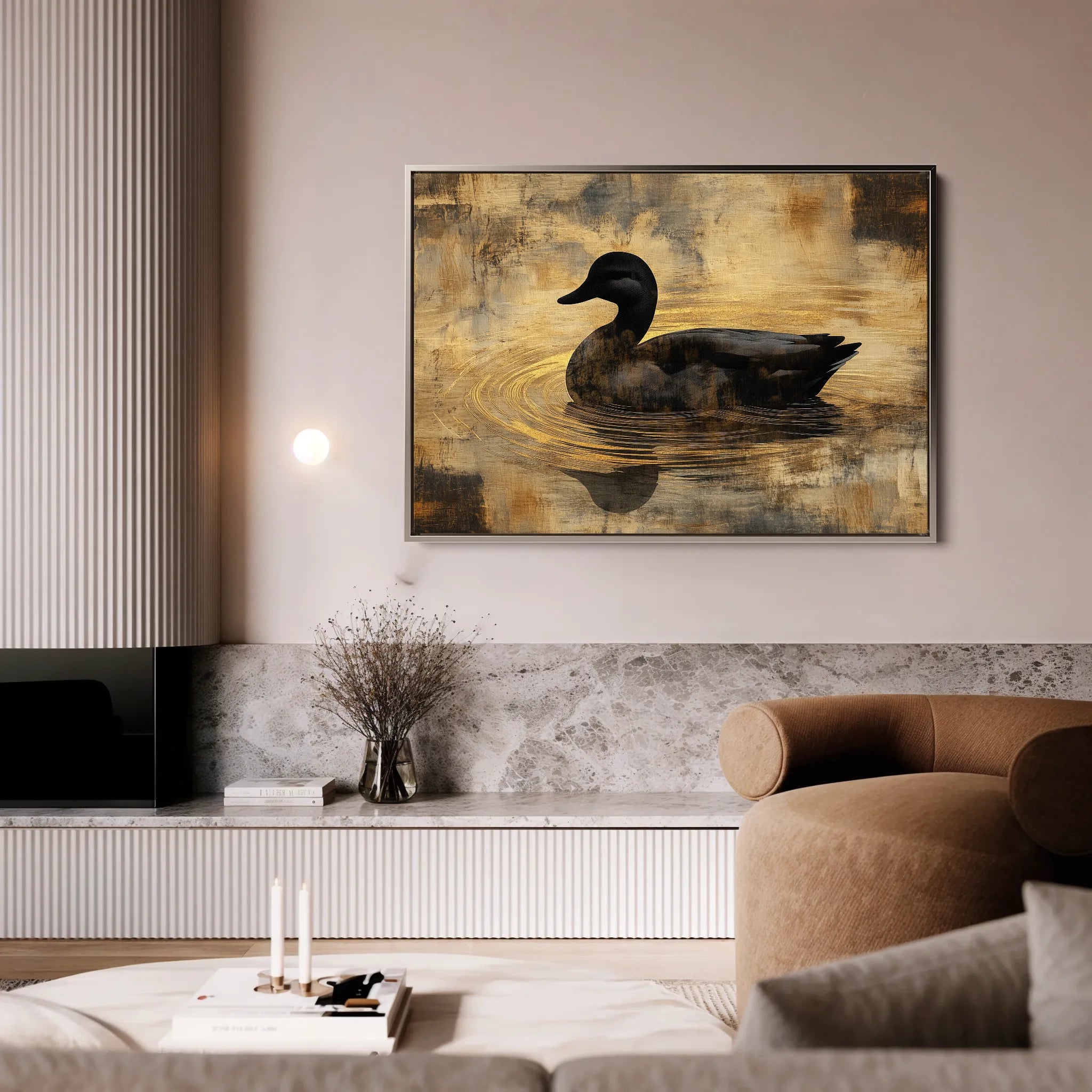 Animals Canvas Wall Art WAD006-AN 90 x 60 cm / Stretched on hidden frame