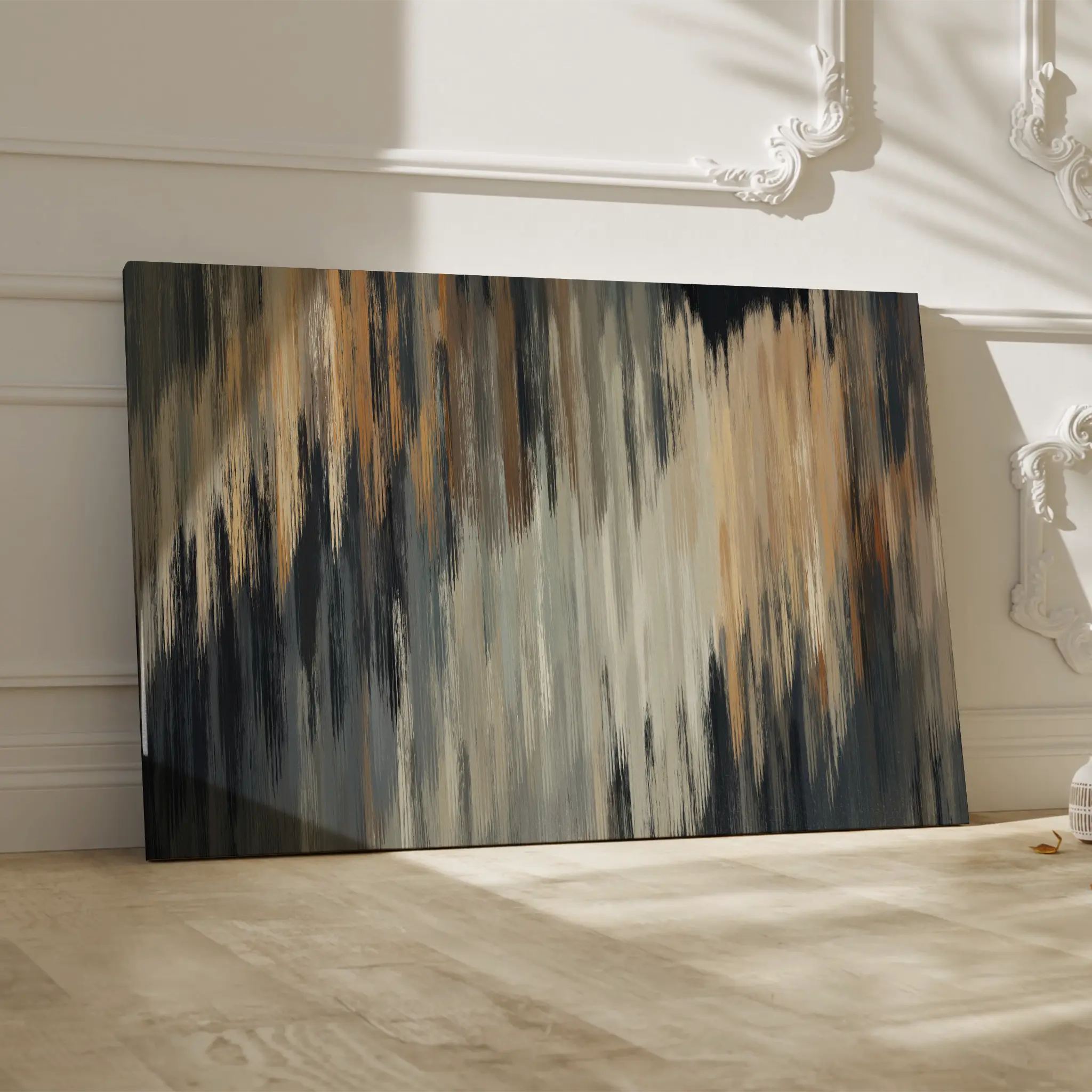 Abstract Canvas Wall Art WAD006-A 90 x 60 cm / Stretched on hidden frame