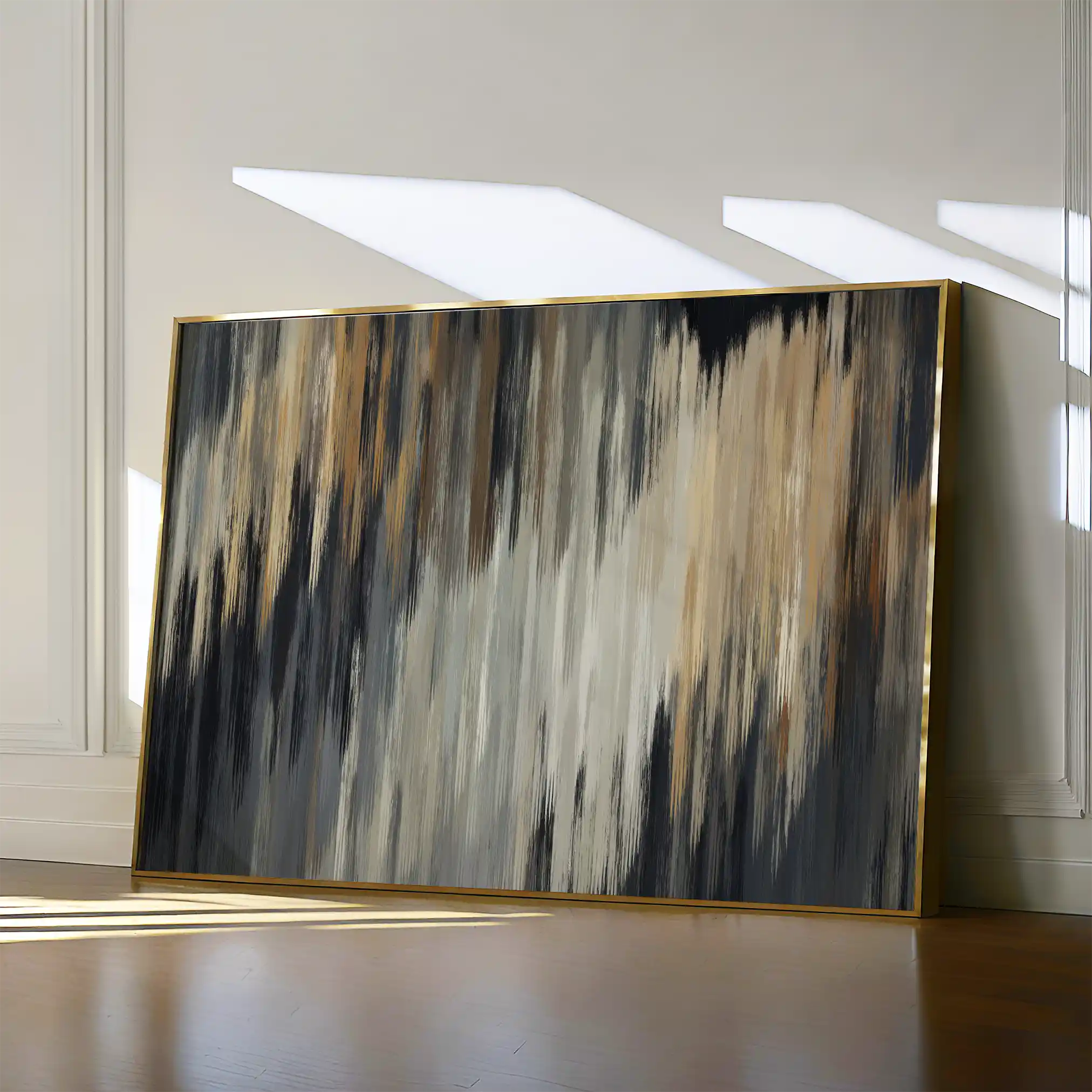 Abstract Canvas Wall Art WAD006-A 90 x 60 cm / Stretched on hidden frame