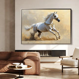 Horses 006 Canvas Art 90 x 60 cm / Stretched on hidden frame