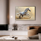 Horses 006 Canvas Art 90 x 60 cm / Stretched on hidden frame