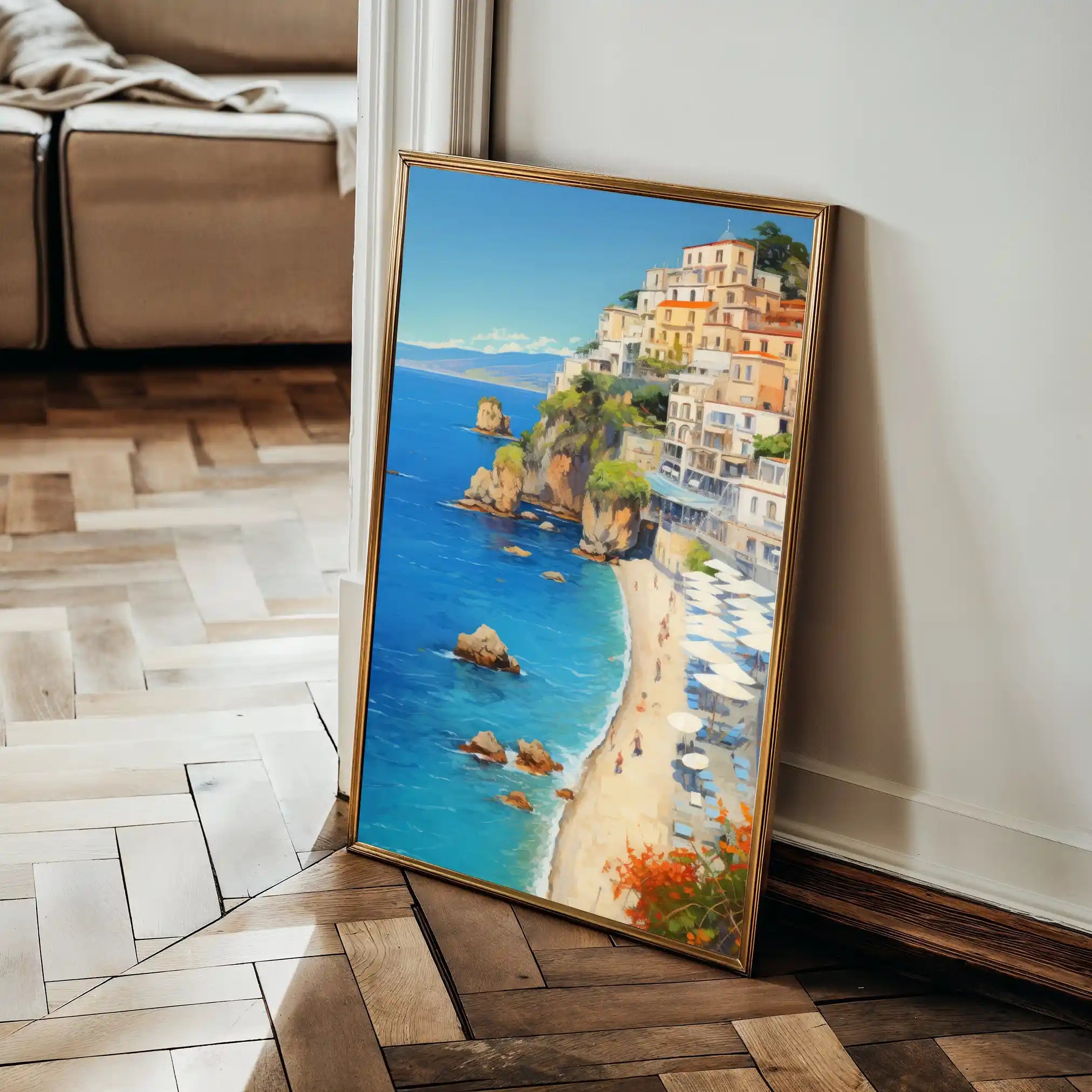Landscape 006 Canvas Art 90 x 60 cm / Stretched on hidden frame