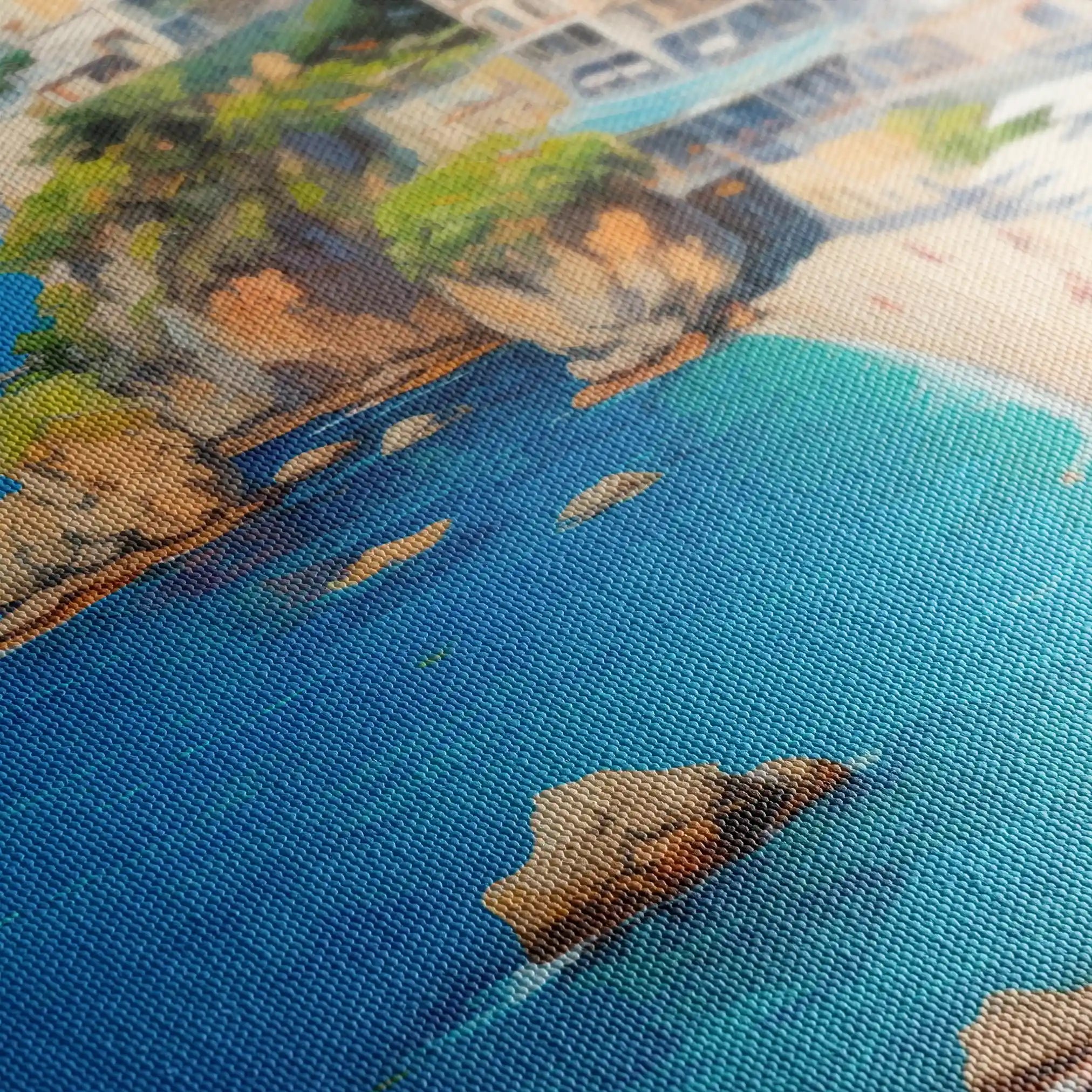 Landscape 006 Canvas Art 90 x 60 cm / Stretched on hidden frame