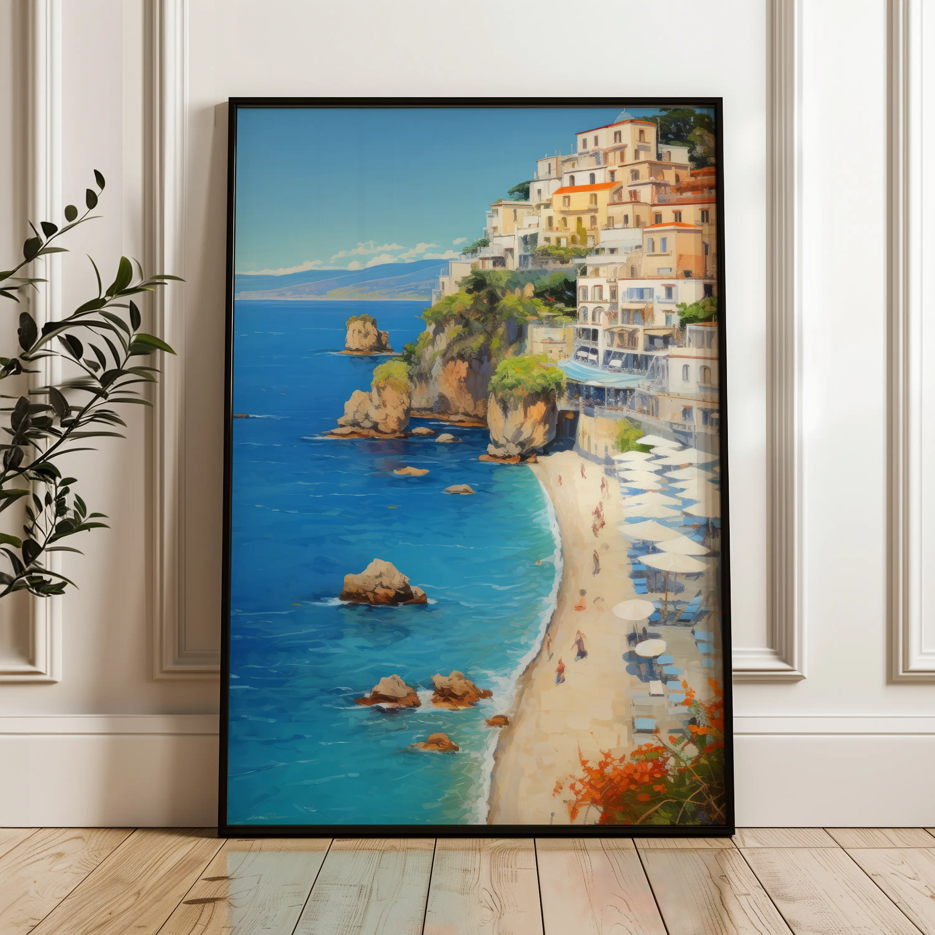 Landscape Canvas Wall Art WAD006-L 90 x 60 cm / Stretched on hidden frame