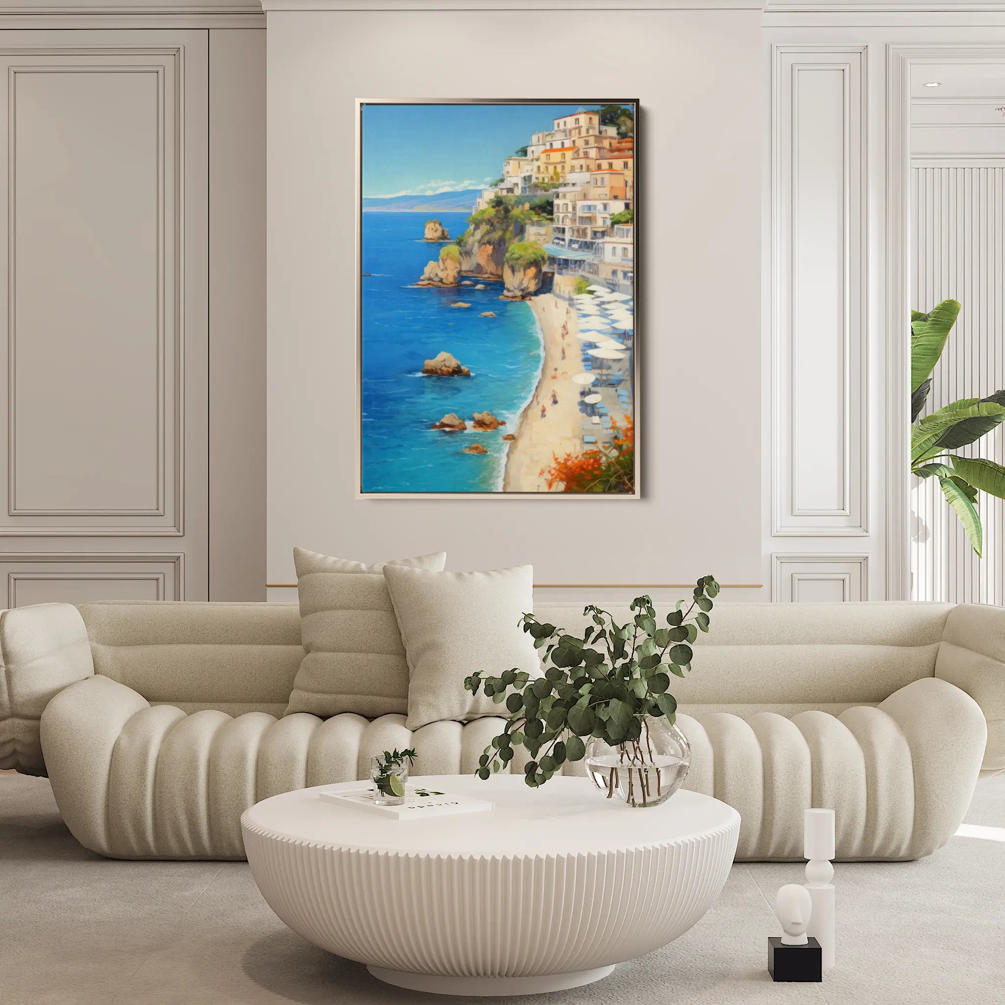 Landscape Canvas Wall Art WAD006-L 90 x 60 cm / Stretched on hidden frame