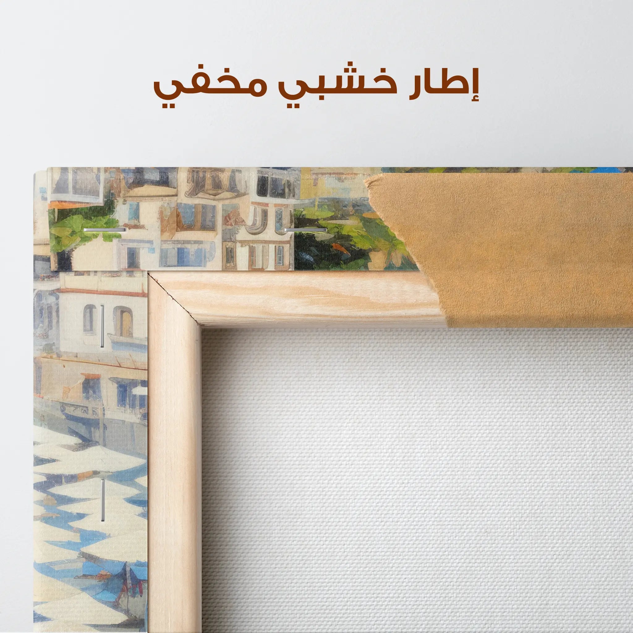 Landscape Canvas Wall Art WAD006-L 90 x 60 cm / Stretched on hidden frame