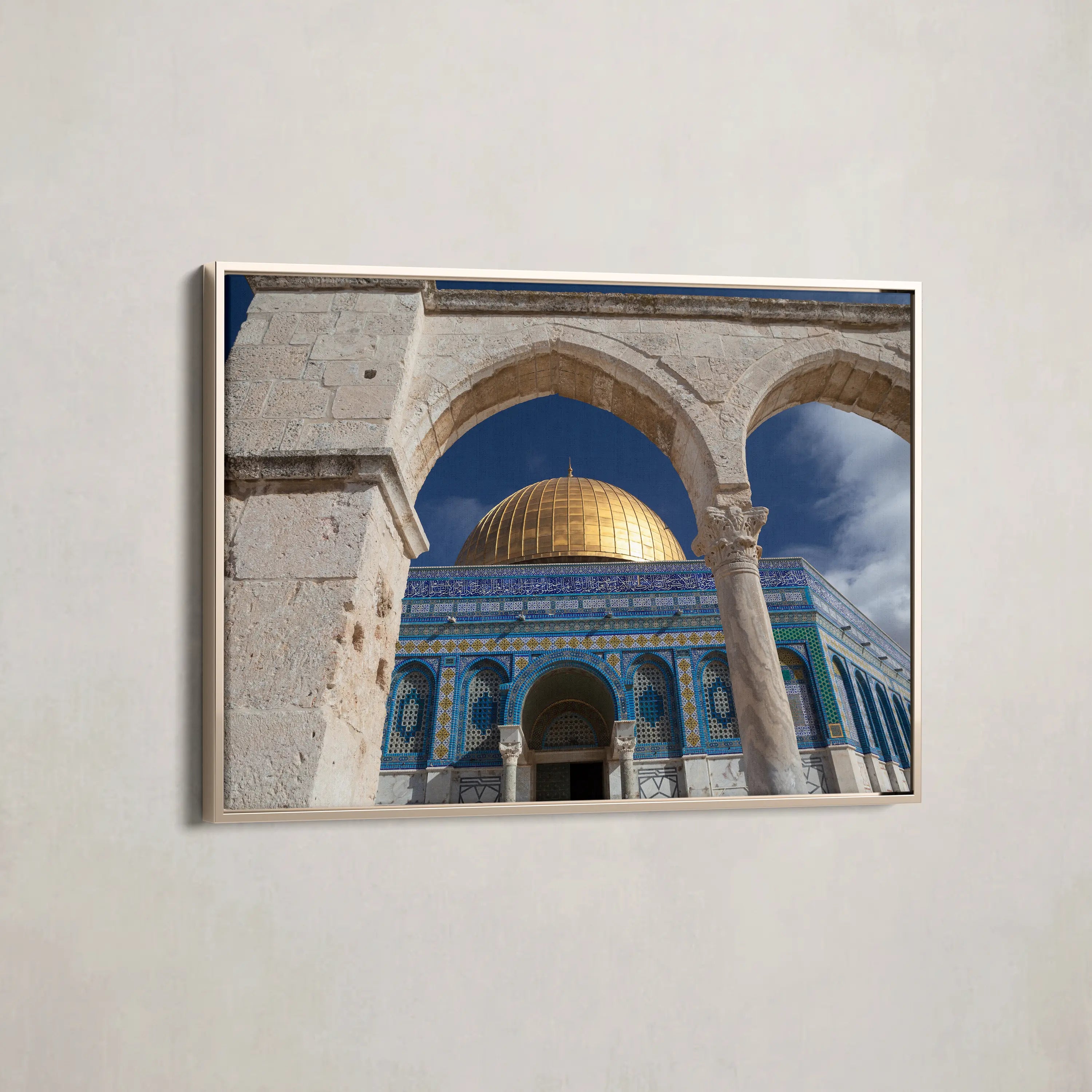 Palestine Canvas Wall Art WAD006-PL 90 x 60 cm / Stretched on hidden frame