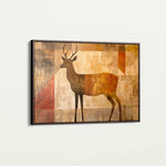 Animals 007 Canvas Art 90 x 60 cm / Stretched on hidden frame