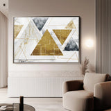 Abstract 007 Canvas Art 60 x 40 cm / Stretched on hidden frame