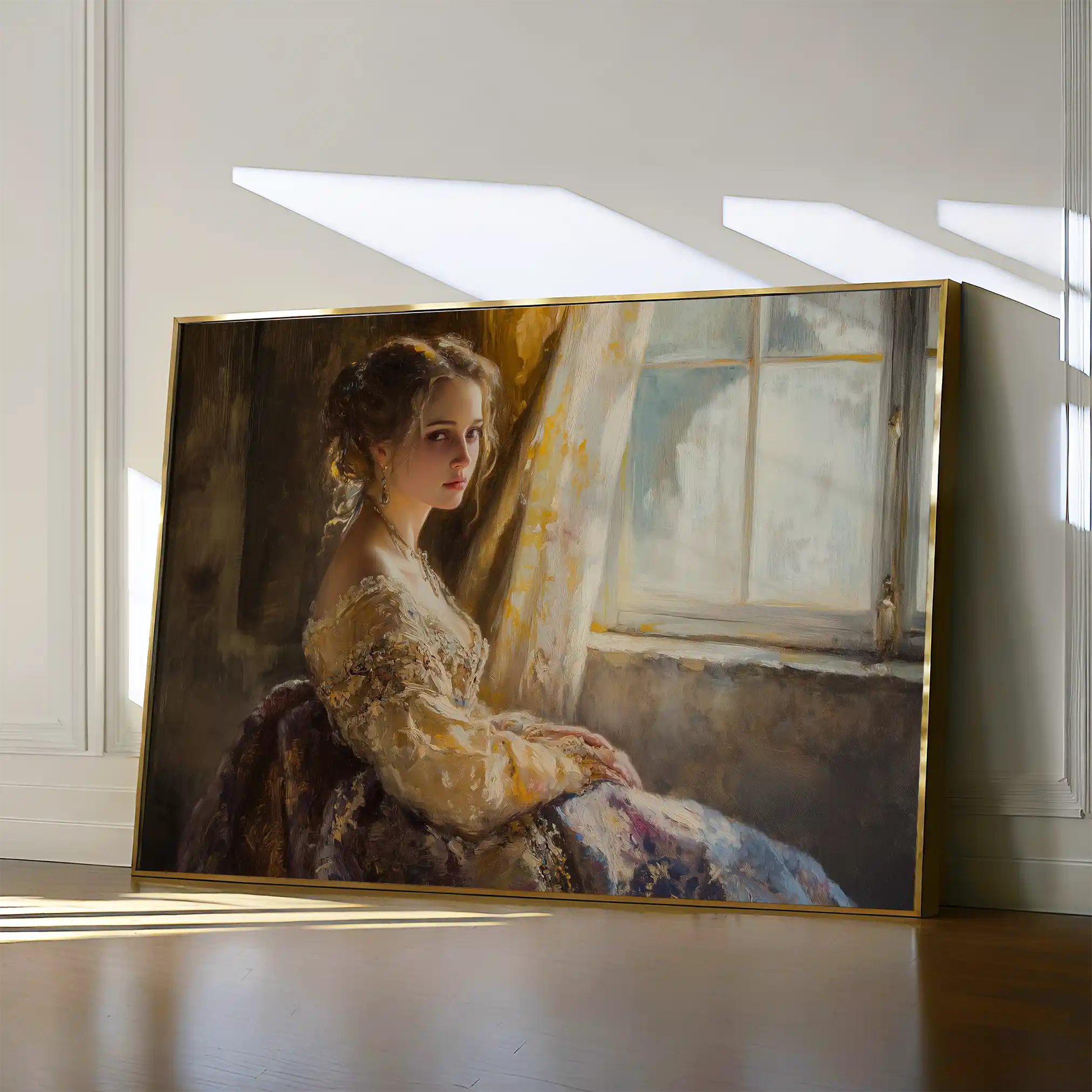 Classic 007 Canvas Art 90 x 60 cm / Stretched on hidden frame