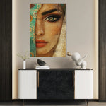 Portrait 007 Canvas Art 90 x 60 cm / Stretched on hidden frame