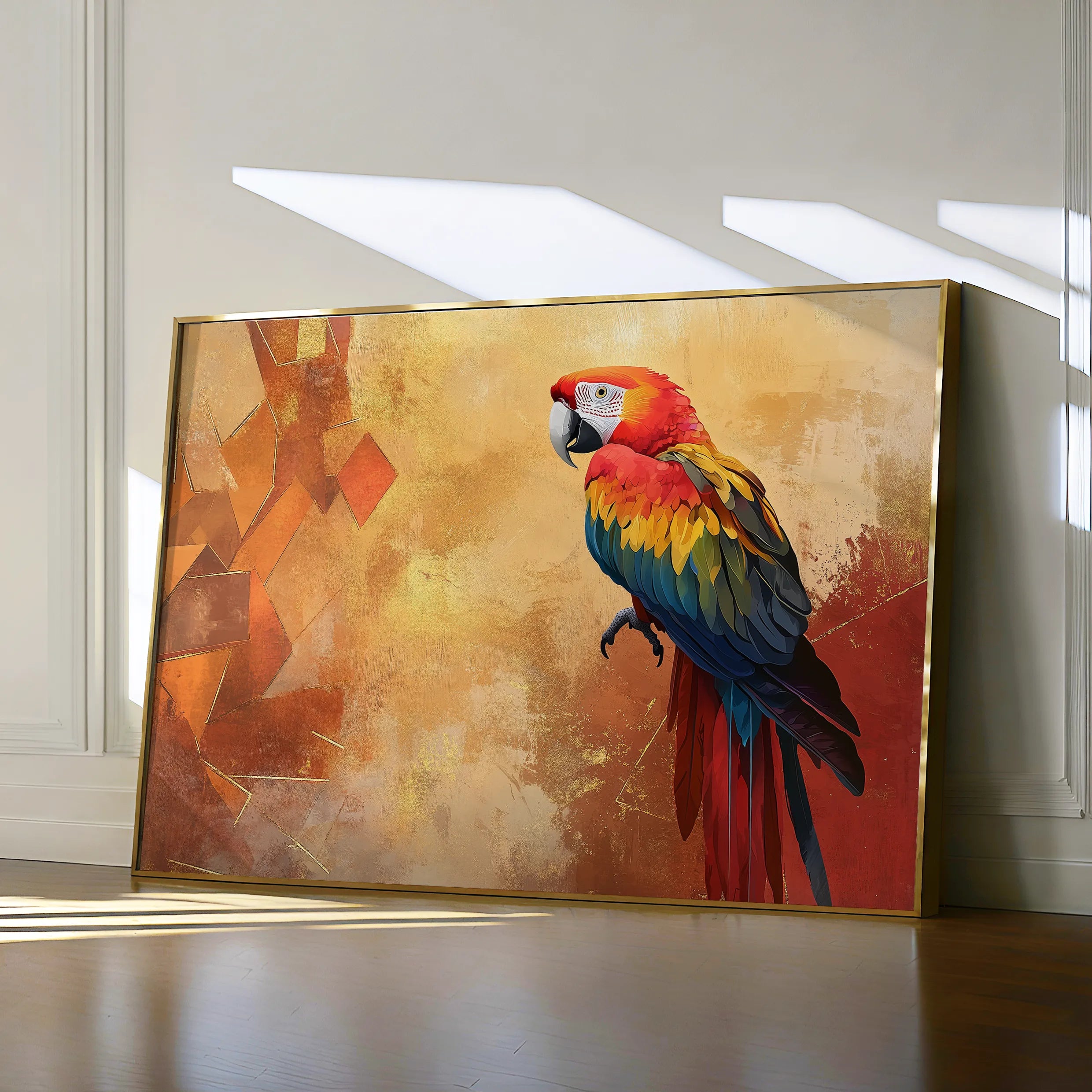 Animals Canvas Wall Art WAD008-AN 90 x 60 cm / Stretched on hidden frame