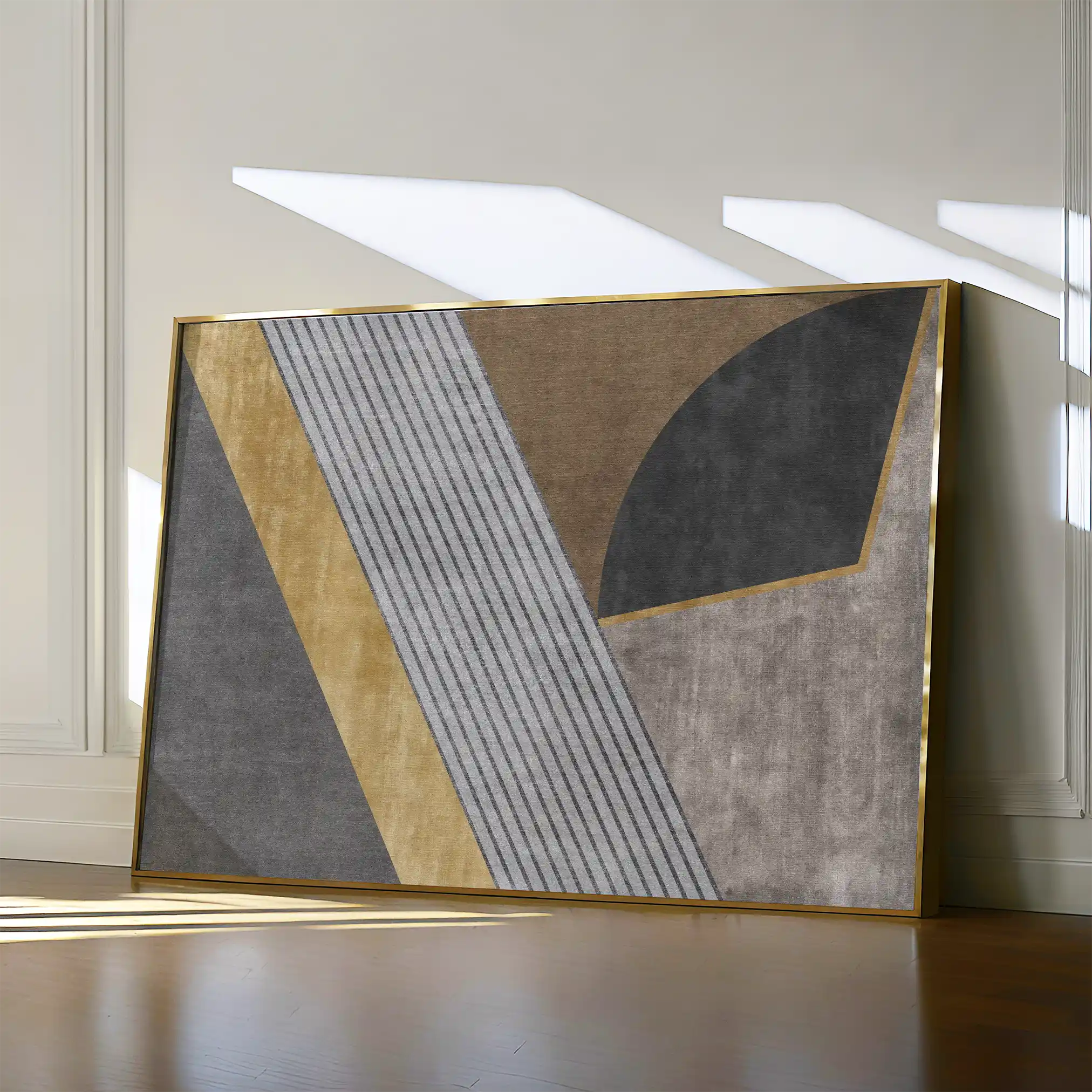 Abstract Canvas Wall Art WAD008-A 90 x 60 cm / Stretched on hidden frame