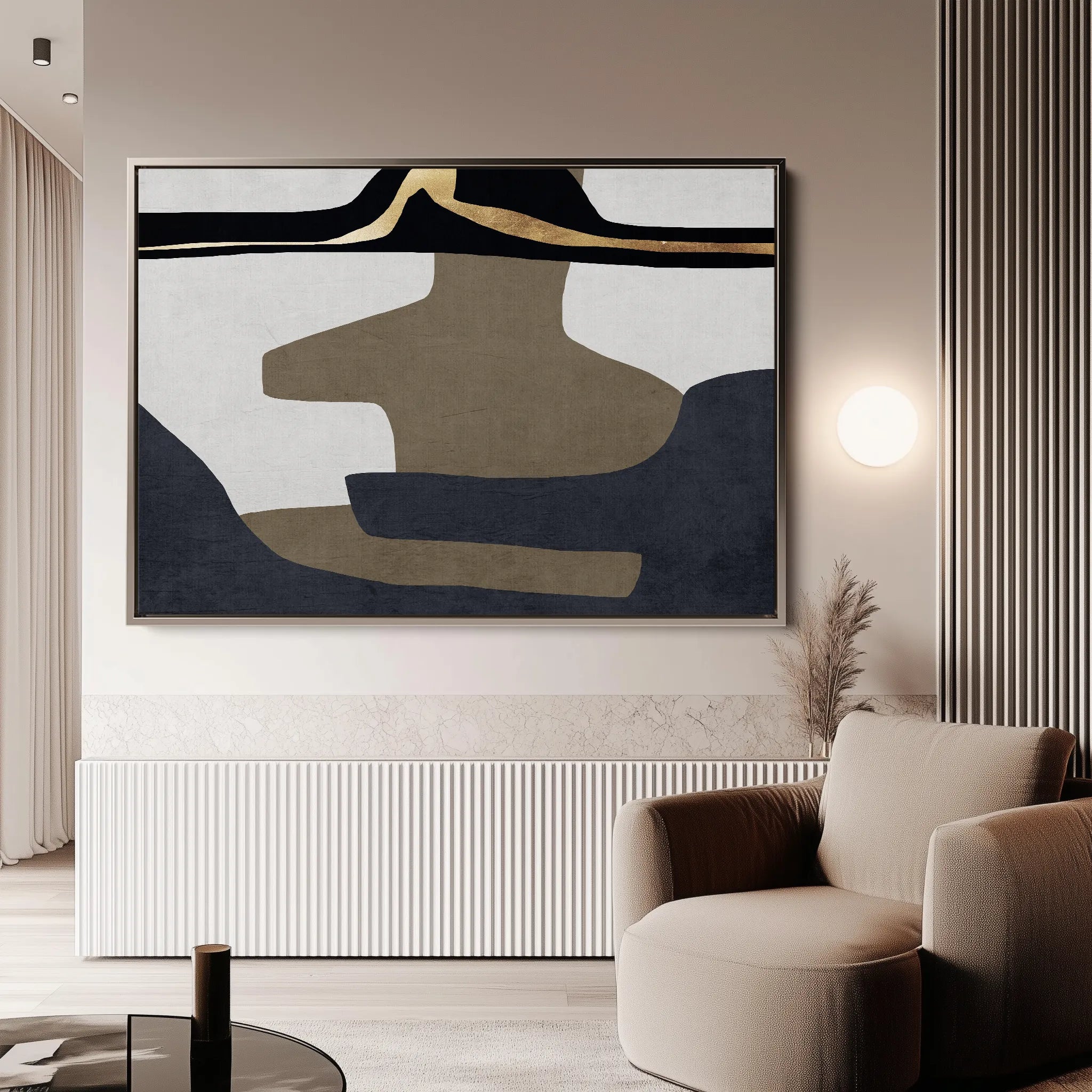 Boho Canvas Wall Art WAD008-BH 90 x 60 cm / Stretched on hidden frame