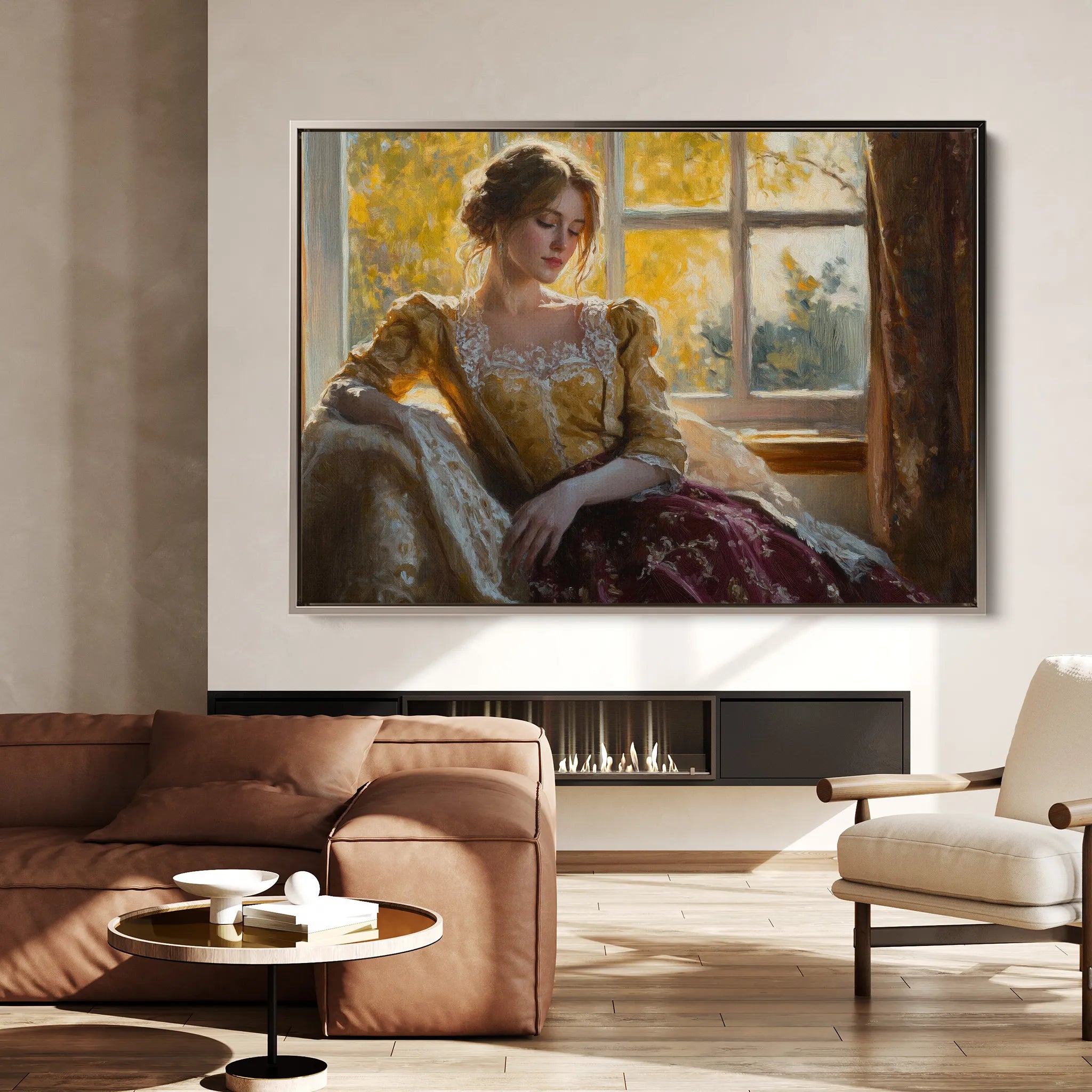 Classic Canvas Wall Art WAD008-CL 90 x 60 cm / Stretched on hidden frame