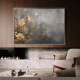 Floral Canvas Wall Art WAD008-F 90 x 60 cm / Stretched on hidden frame