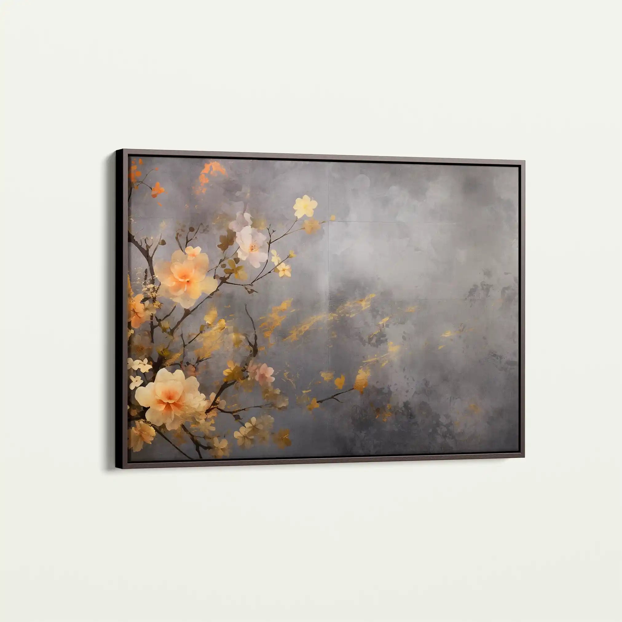 Floral Canvas Wall Art WAD008-F 90 x 60 cm / Stretched on hidden frame