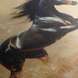 Horses 008 Canvas Art 90 x 60 cm / Stretched on hidden frame