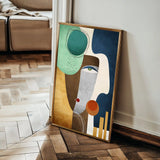 Portrait 008 Canvas Art 90 x 60 cm / Stretched on hidden frame