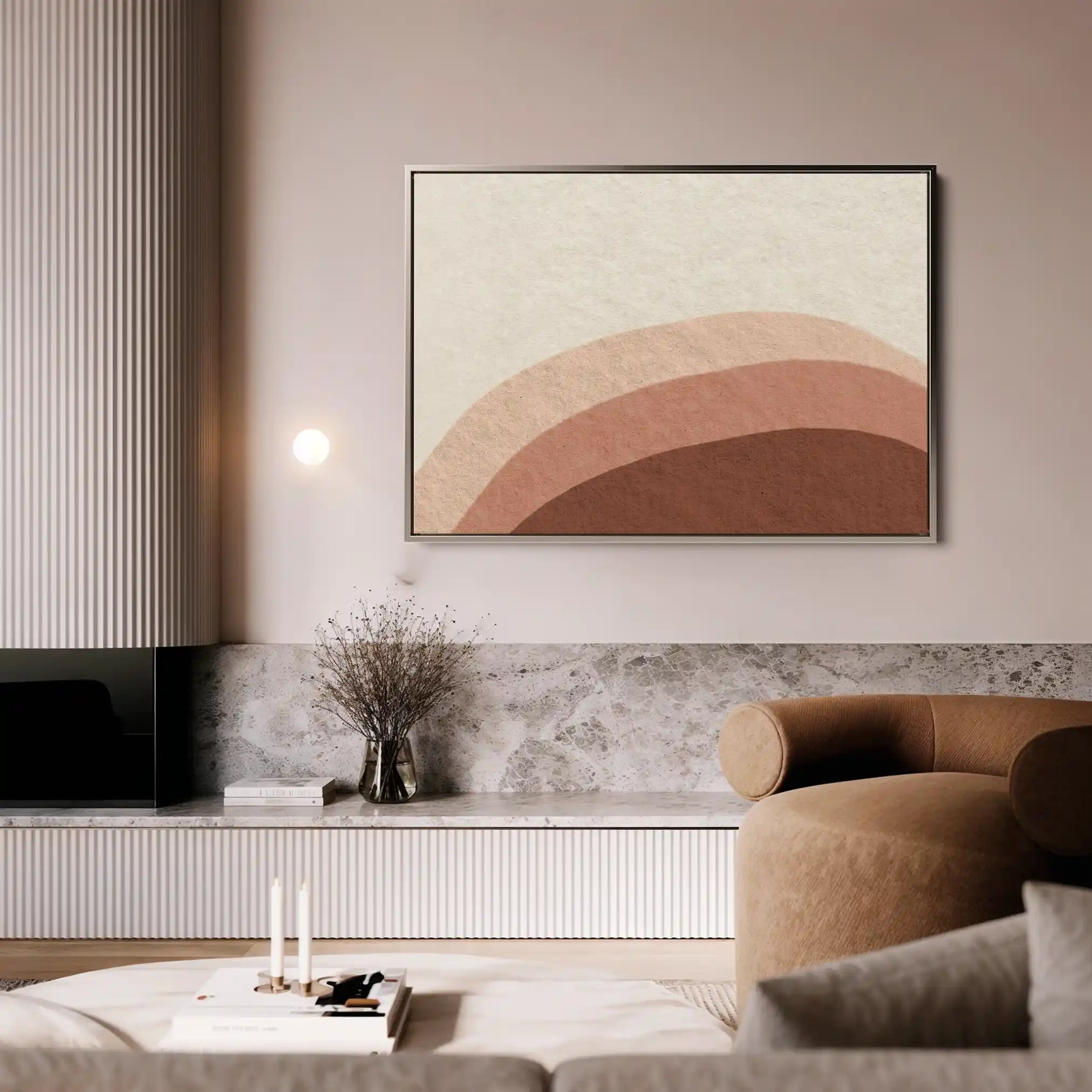 Boho 009 Canvas Art 90 x 60 cm / Stretched on hidden frame