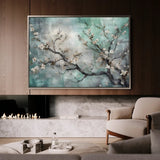 Floral Canvas Wall Art WAD009-F 90 x 60 cm / Stretched on hidden frame