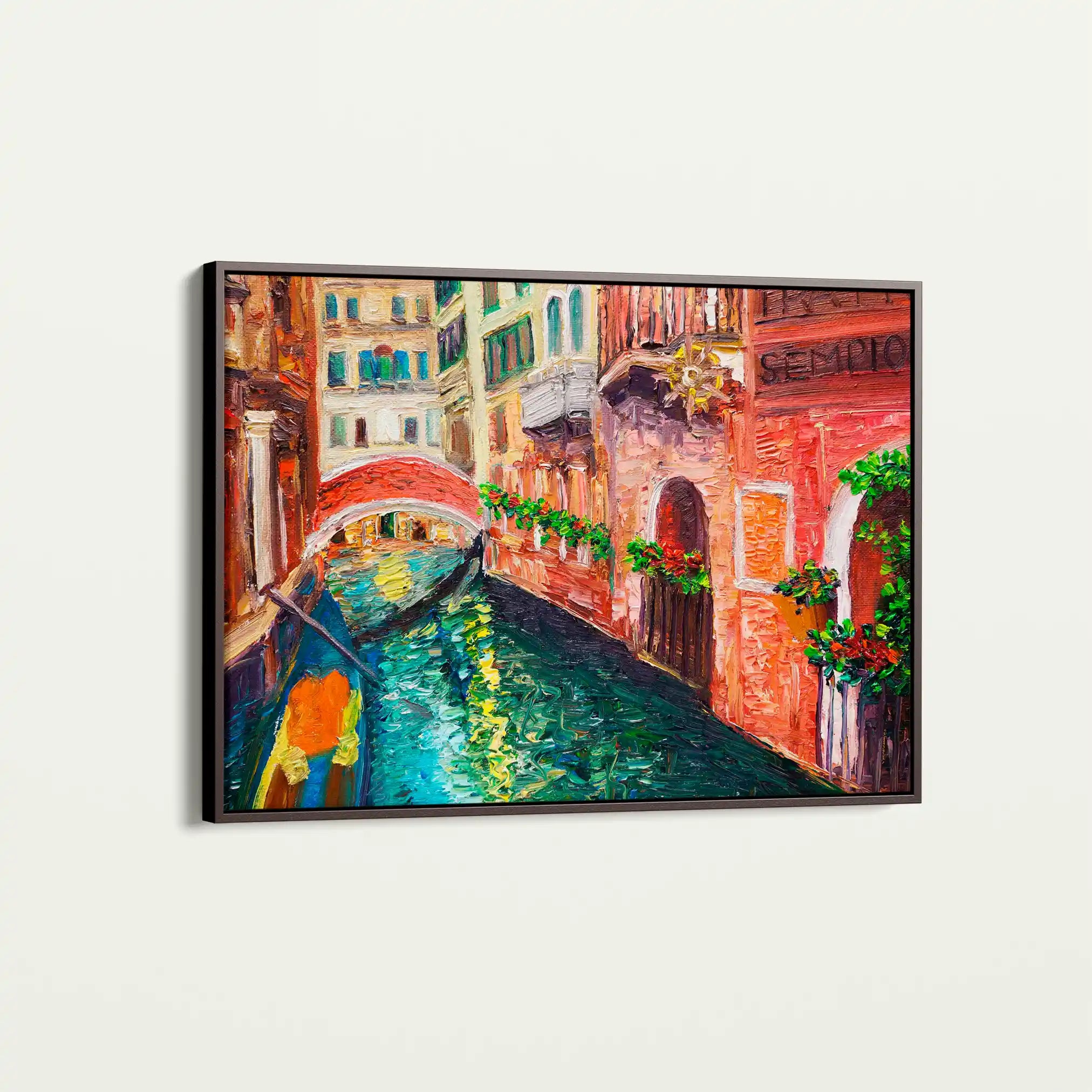 Landscape 009 Canvas Art 90 x 60 cm / Stretched on hidden frame