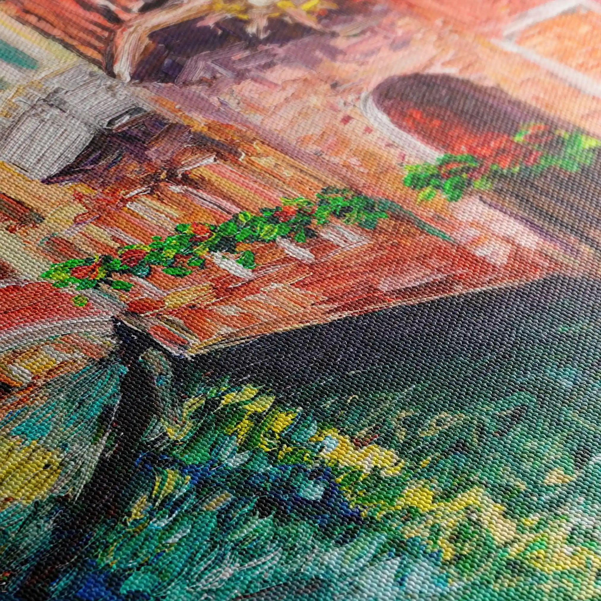 Landscape 009 Canvas Art 90 x 60 cm / Stretched on hidden frame