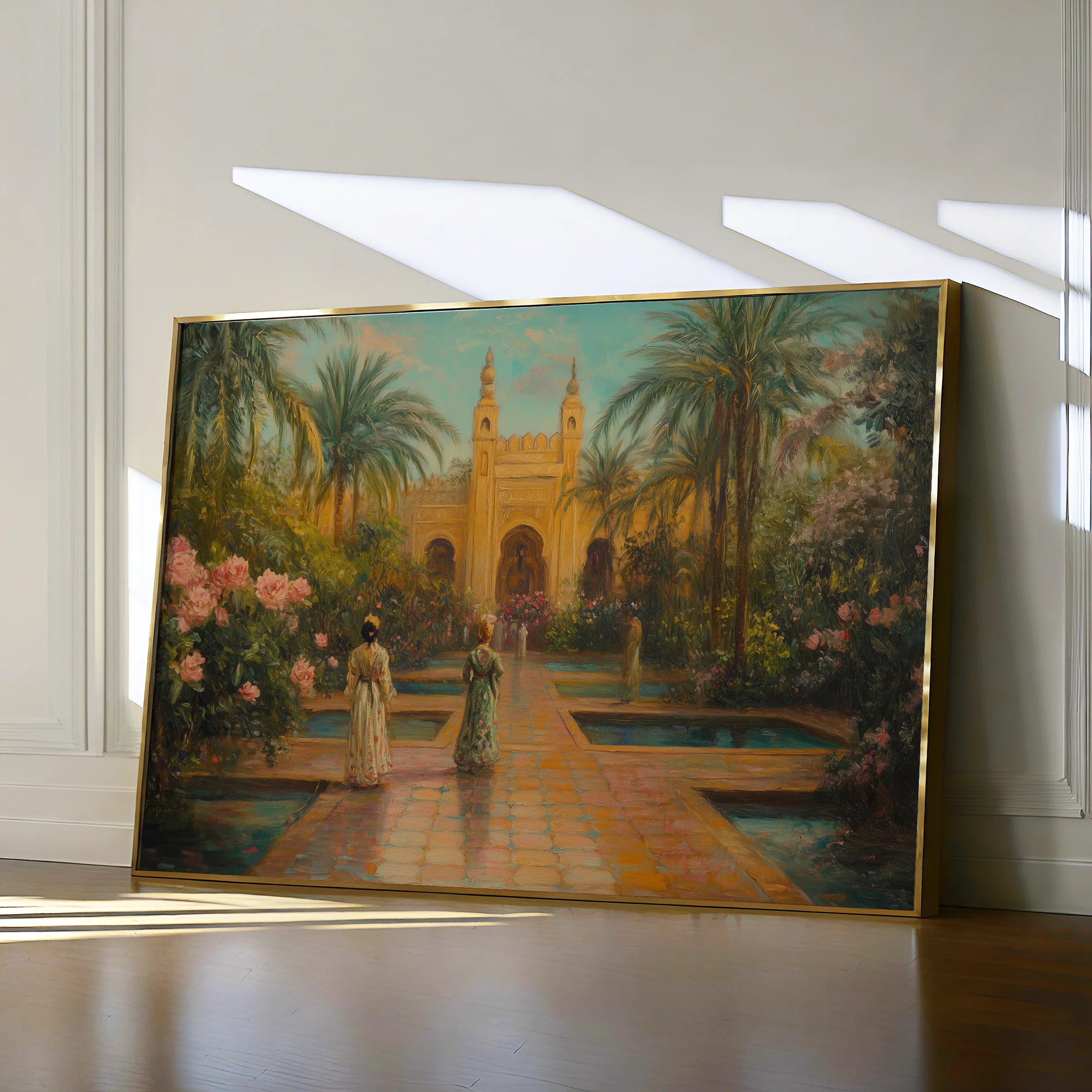 Orientalist Canvas Wall Art WAD009-OR 90 x 60 cm / Stretched on hidden frame