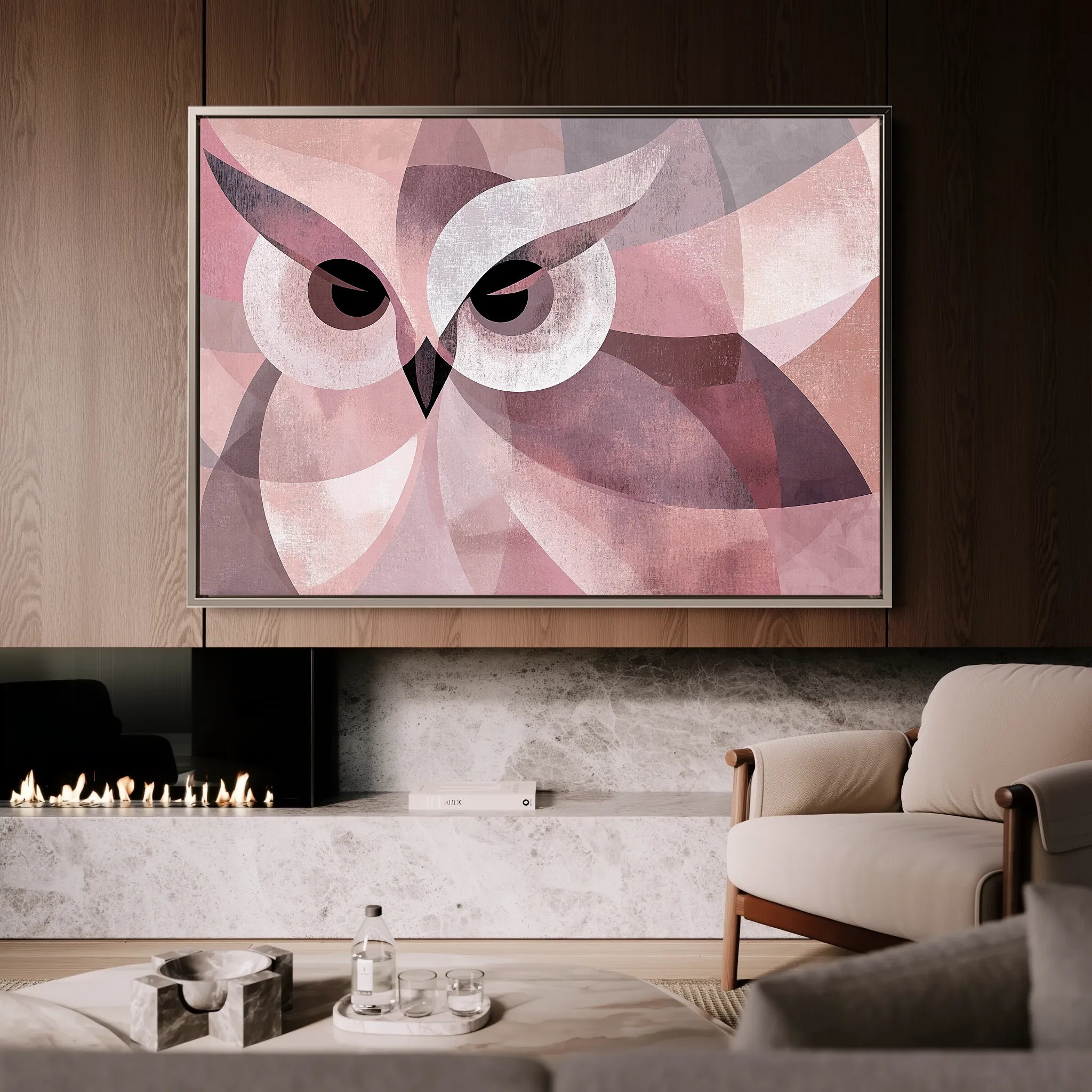 Animals Canvas Wall Art WAD010-AN 90 x 60 cm / Stretched on hidden frame